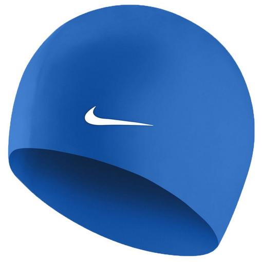 Nike Solid Silicon Unisex Adults Swimming Cap