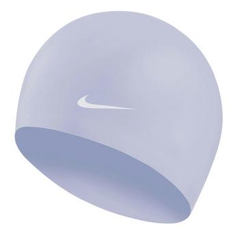 Nike Solid Silicon Unisex Adults Swimming Cap
