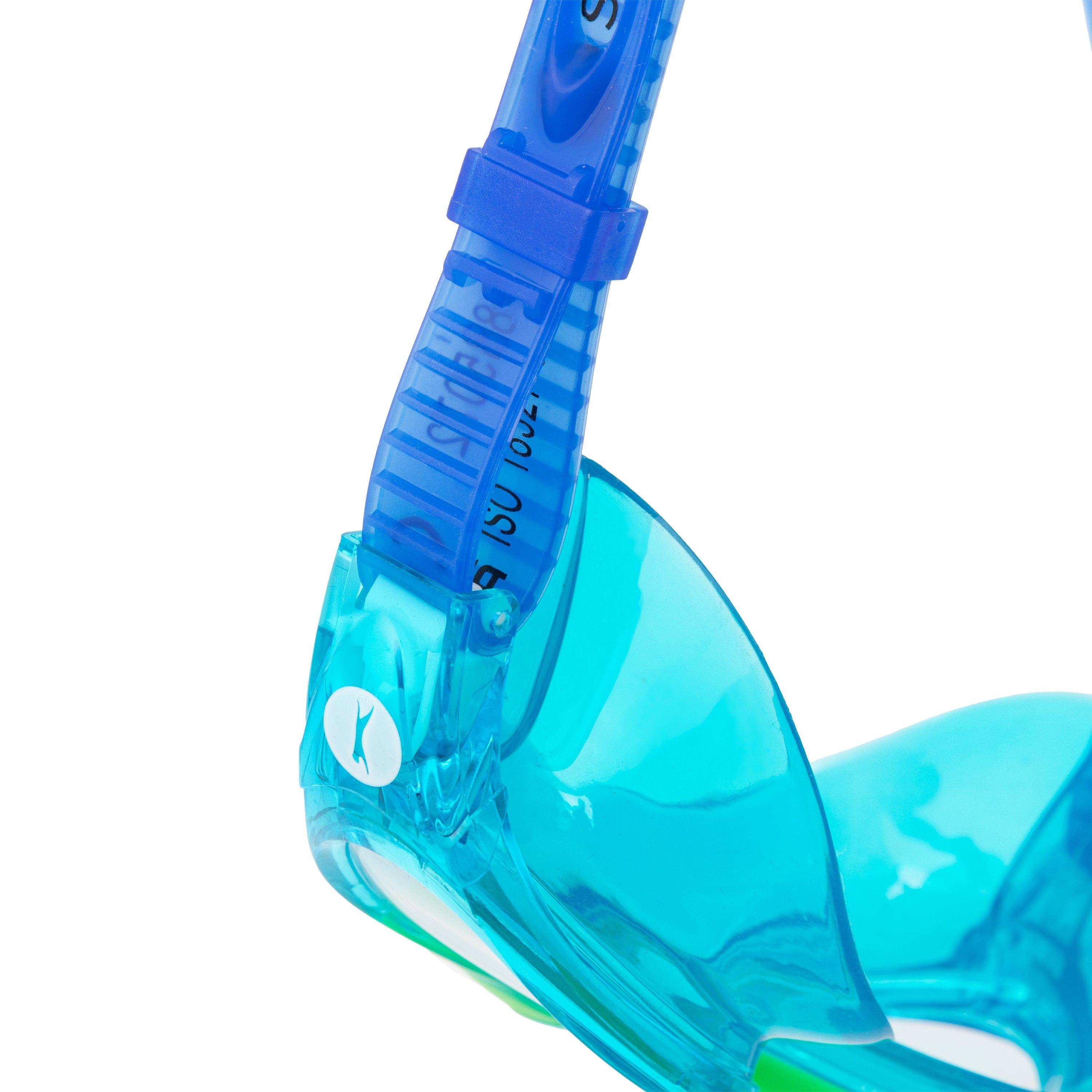 Blanc/Bleu - Slazenger - Water Swimming Goggles - 4