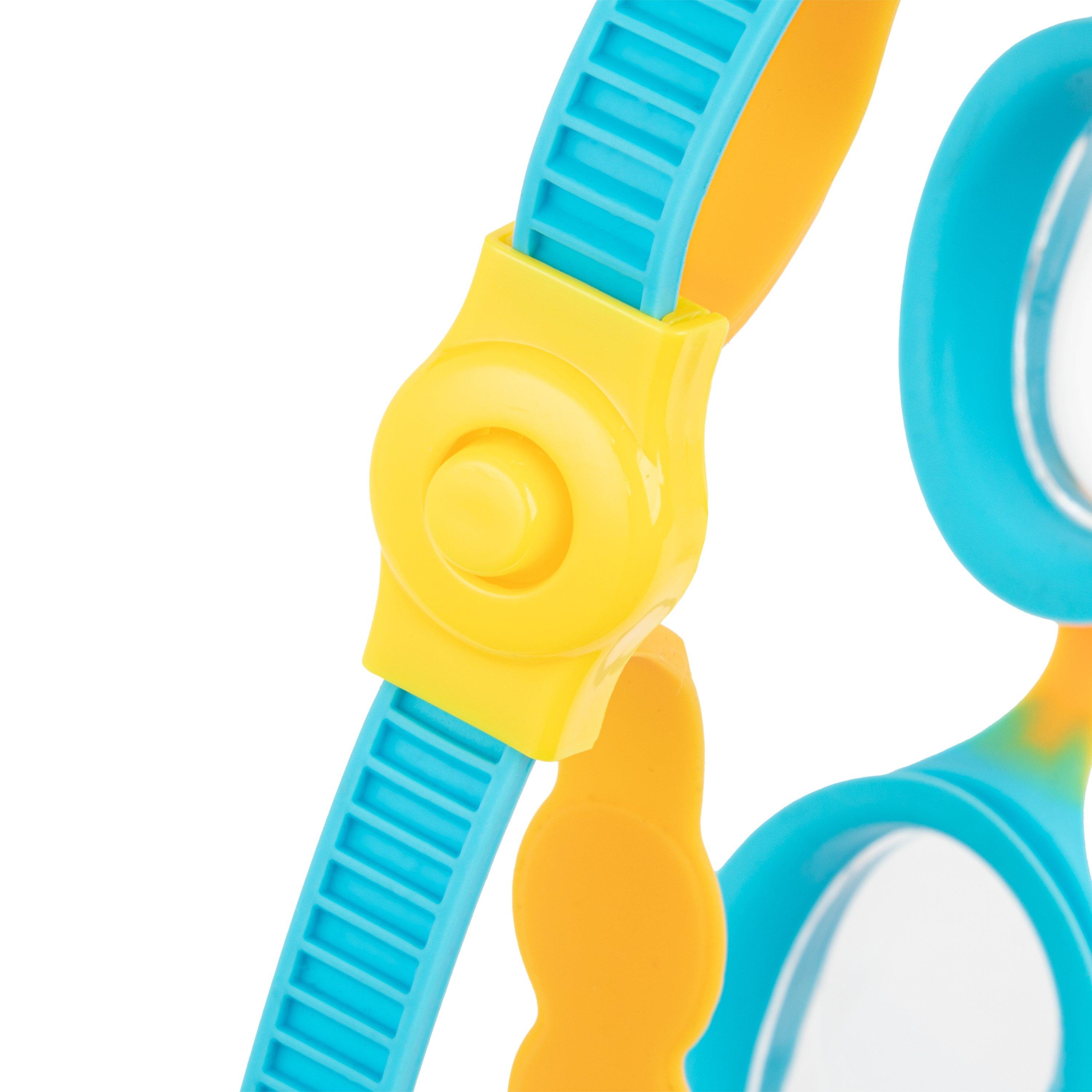 Blue/Orange - Slazenger - Bubble Swim Training Goggles - 4