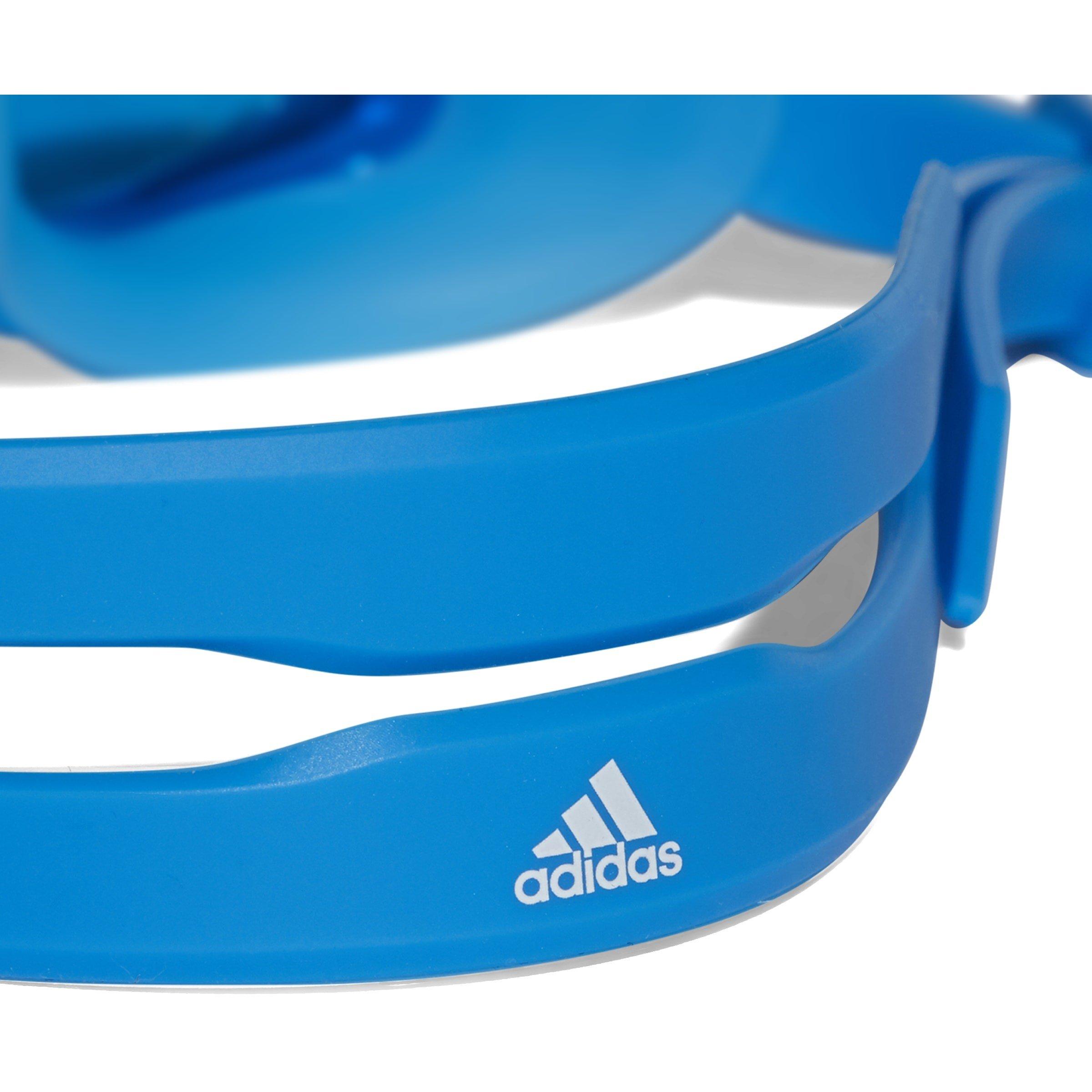 B Blauw/Wit - adidas - Persistar Fit Unmirrored Swim Goggles Juniors - 5