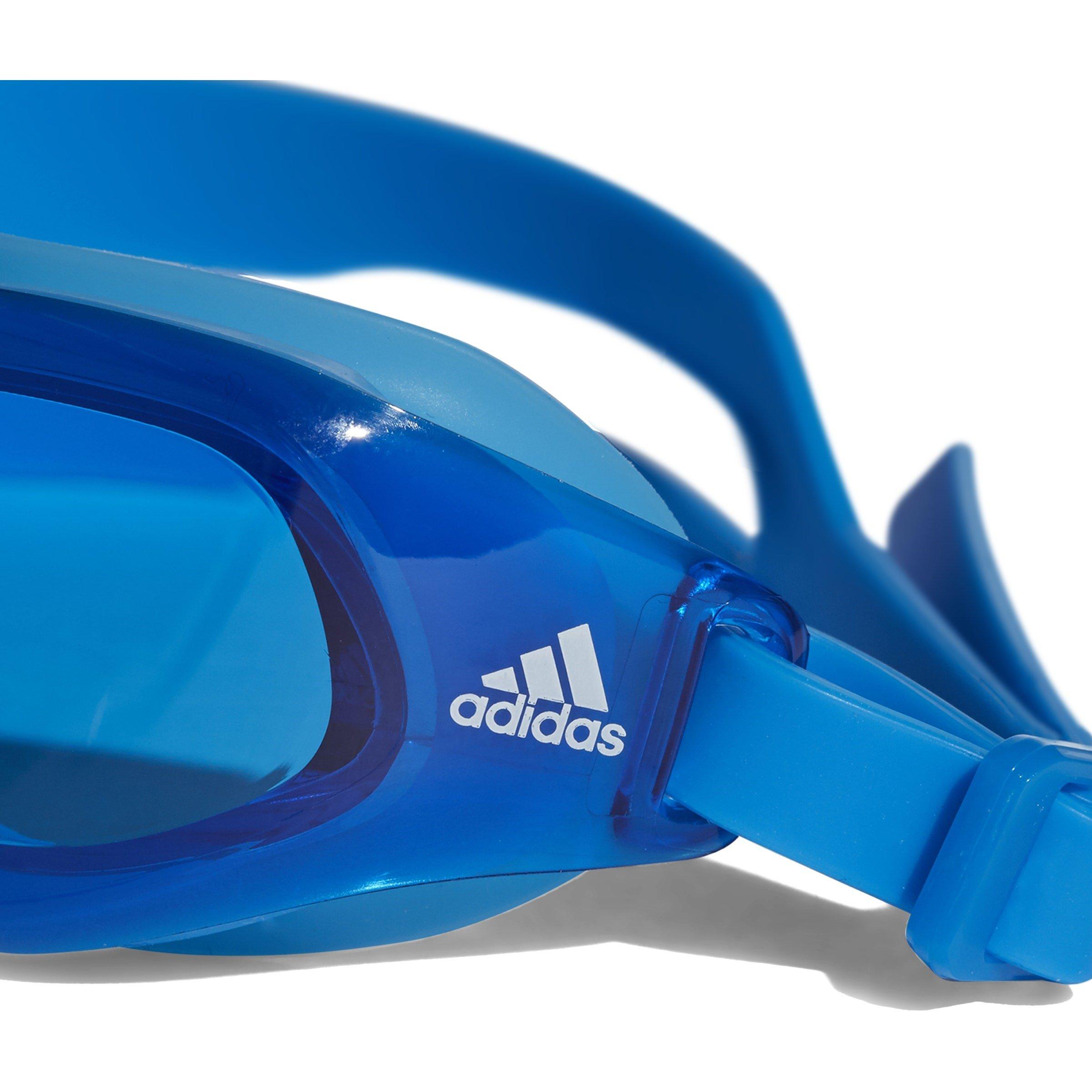 B Blauw/Wit - adidas - Persistar Fit Unmirrored Swim Goggles Juniors - 6