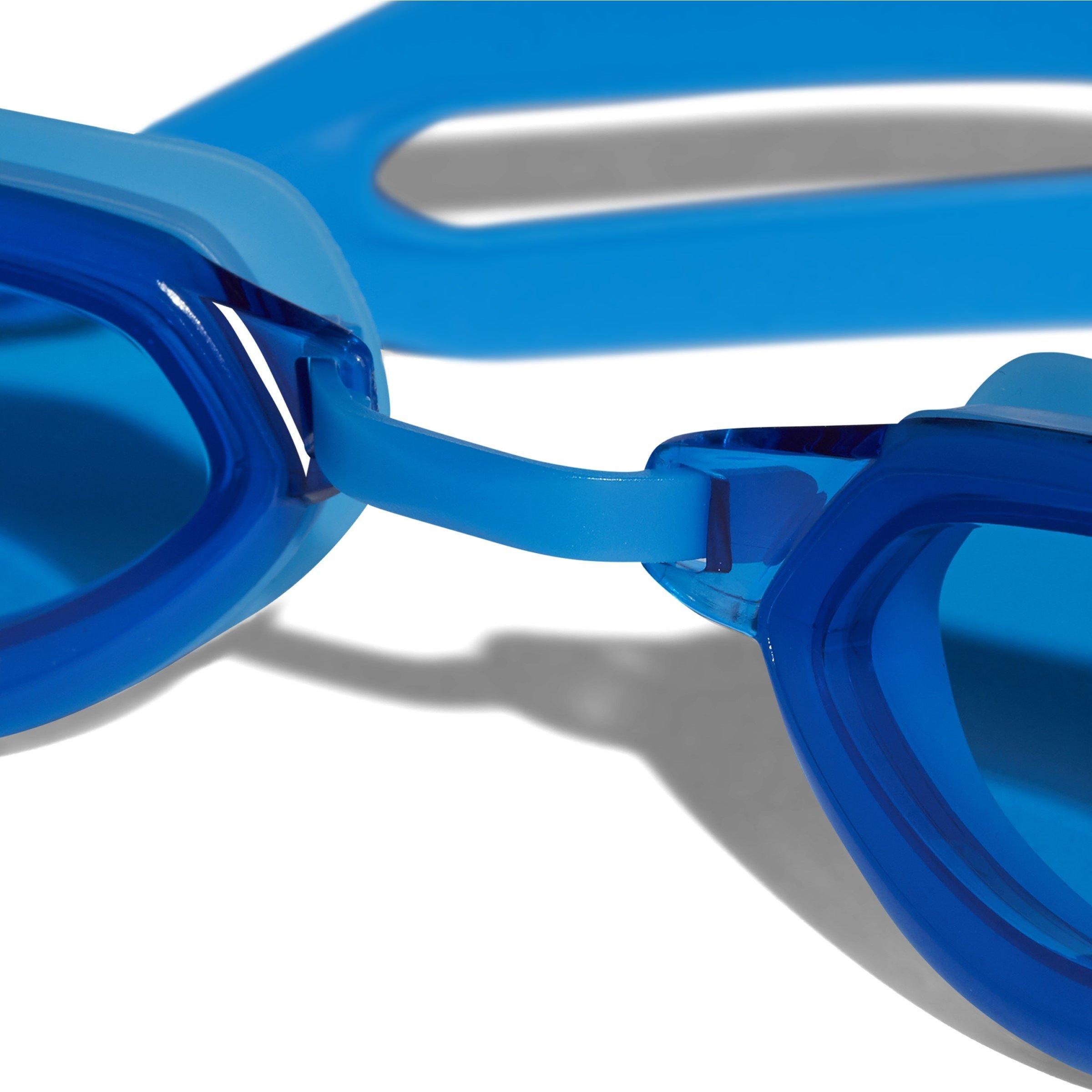 B Blauw/Wit - adidas - Persistar Fit Unmirrored Swim Goggles Juniors - 7