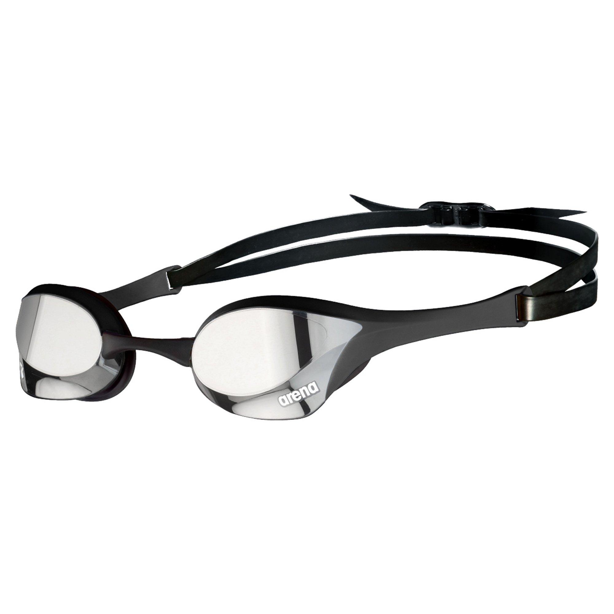 Silver/Black - Arena - Cobra Ultra Swipe Mirror Racing Goggles - 1