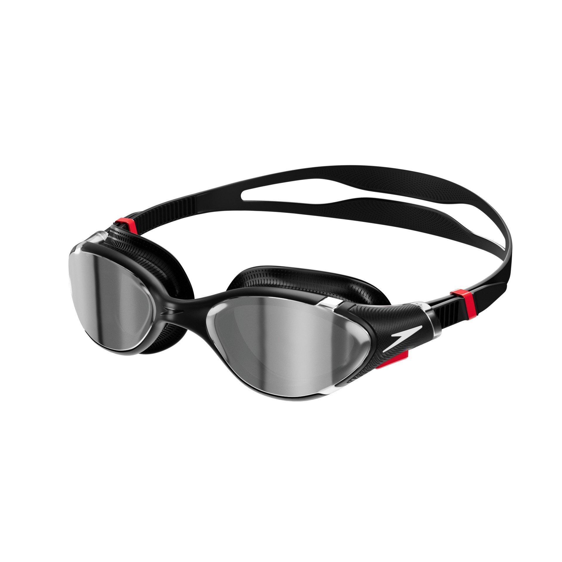 Black/Red - Speedo - Biofuse 2.0 Mirror Goggles - 1