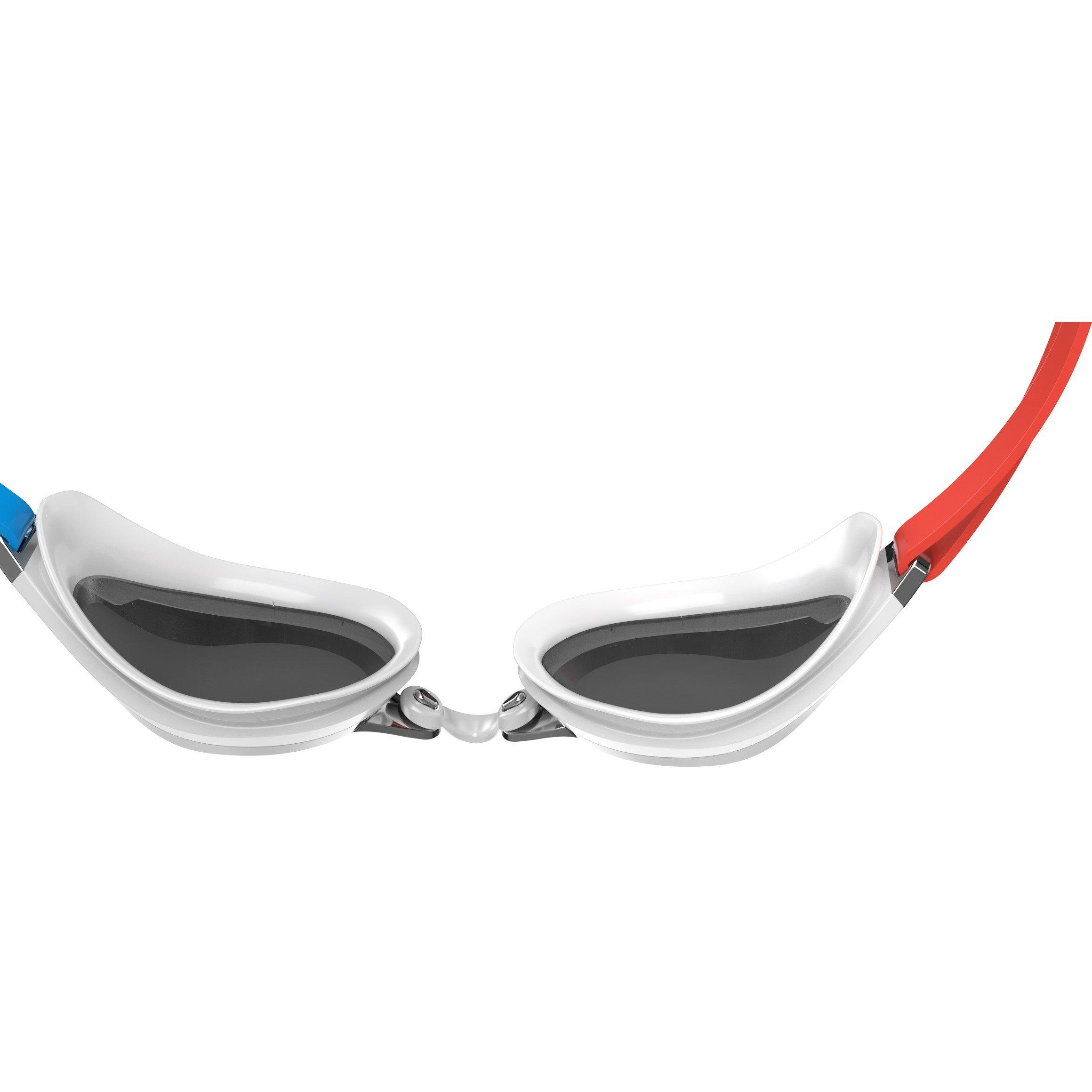 Red/Blu/Smk/Sil - Speedo - Adults Race Goggles - 2