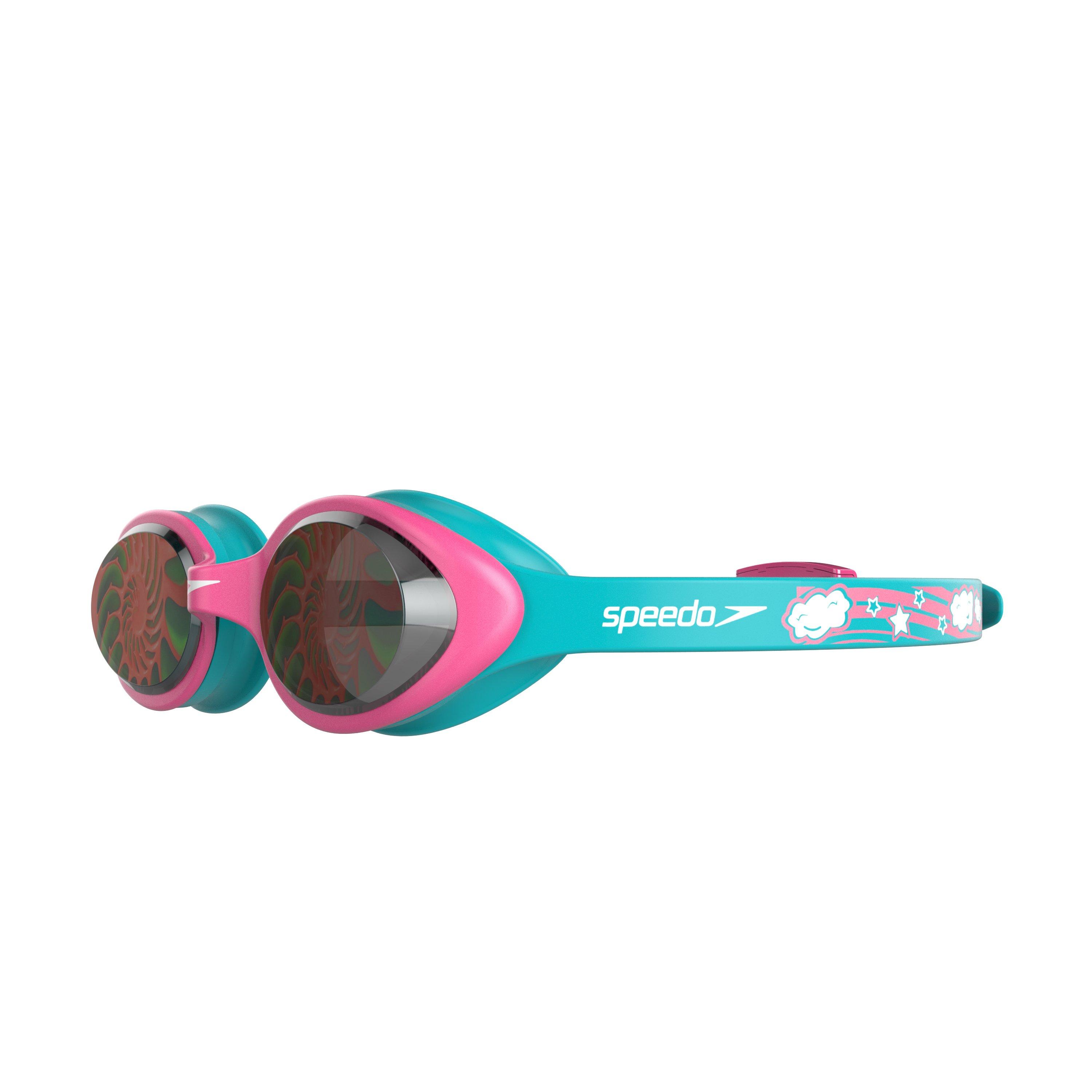 Blau/Rosa - Speedo - Illusion Goggles Juniors - 3