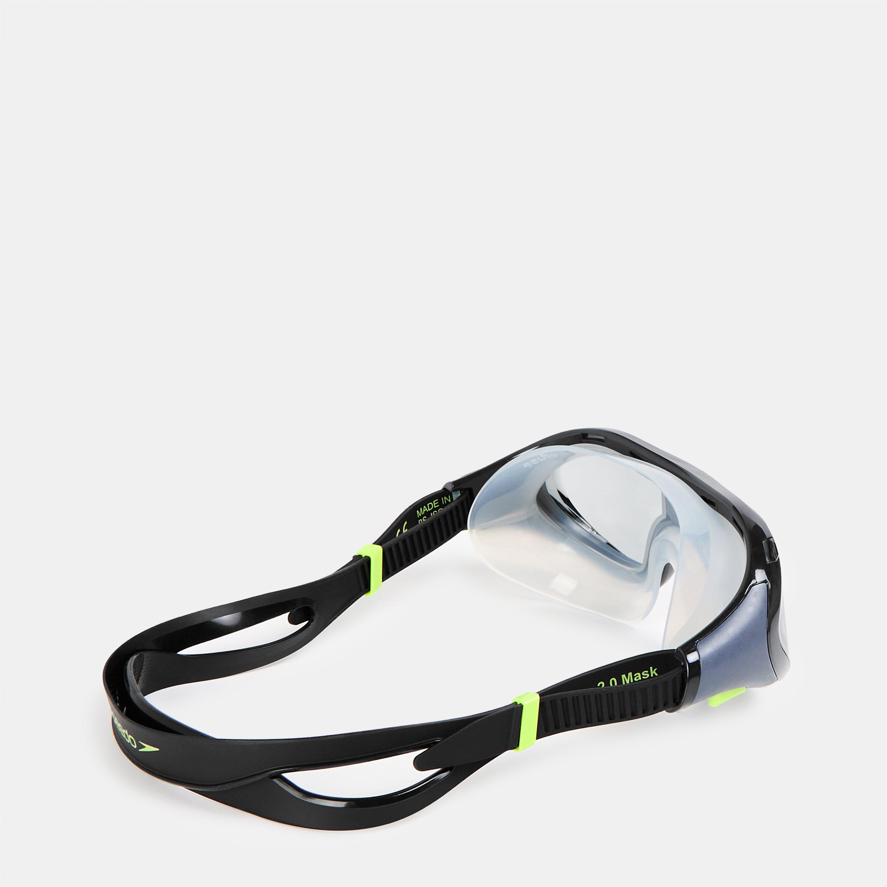 Zwart/Staal - Speedo - Speedo Bio Mask 2.0 00 - 2