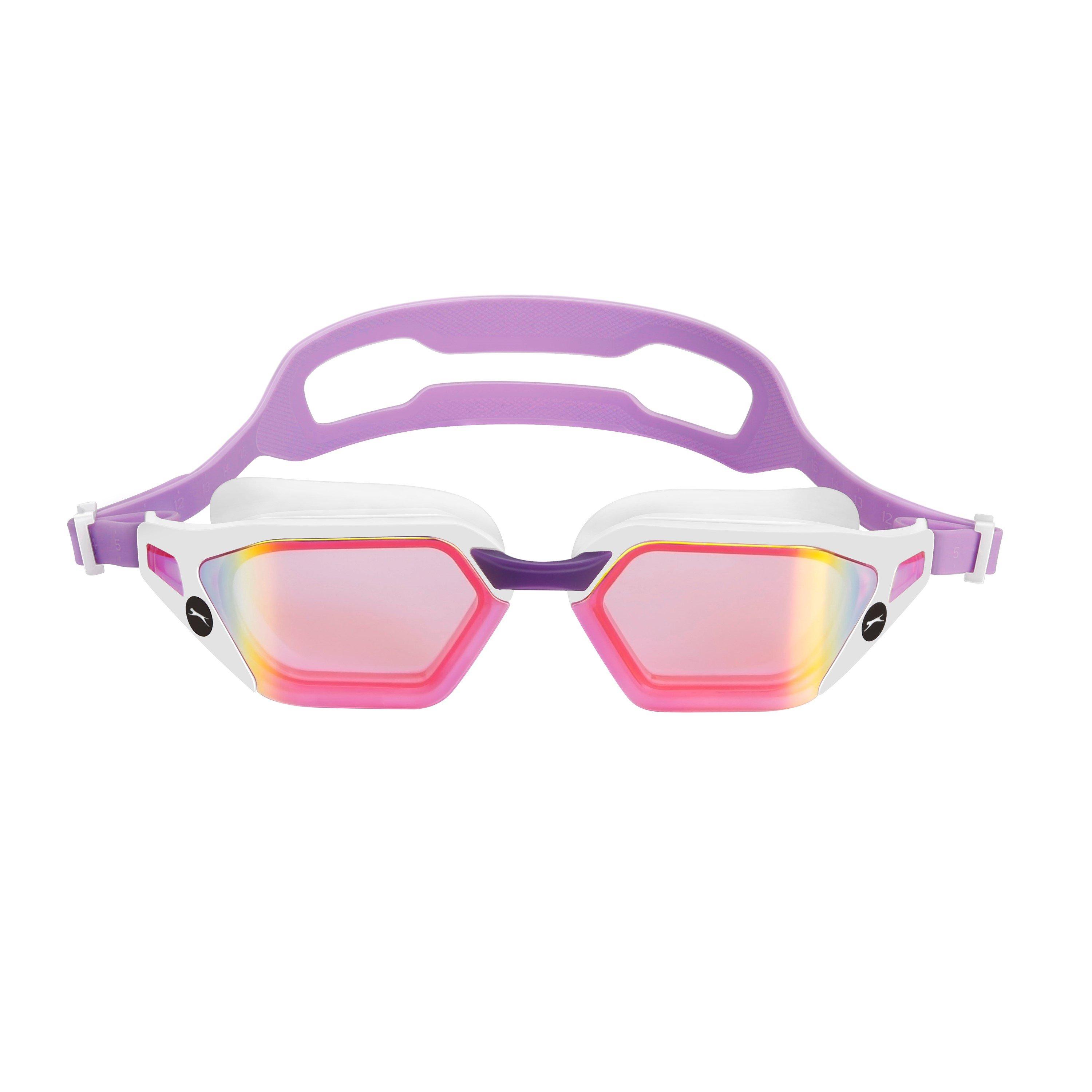 Slazenger  Mirror Training Goggles - White/Pink