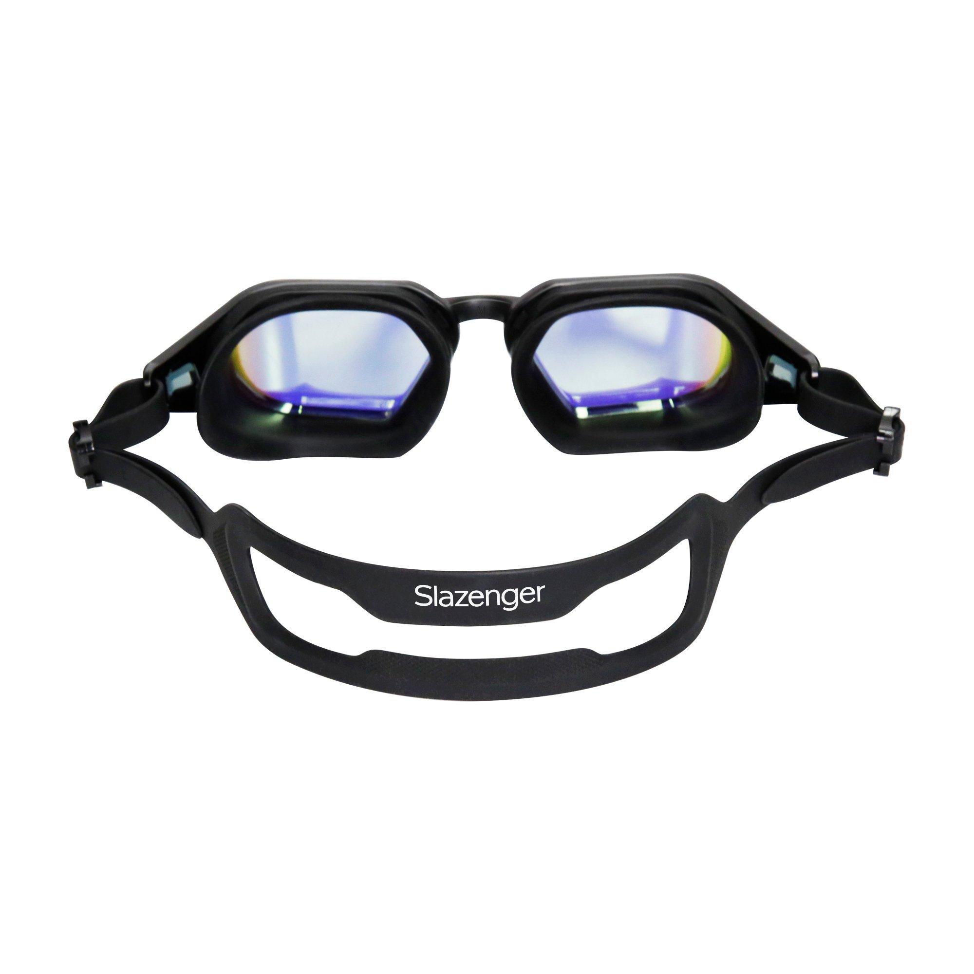 Schwarz/Schwarz - Slazenger - Mirror Goggle - 4