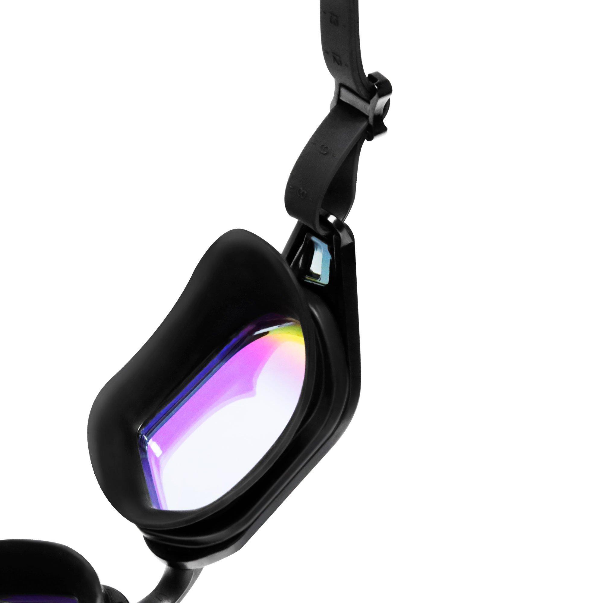 Schwarz/Schwarz - Slazenger - Mirror Goggle - 5