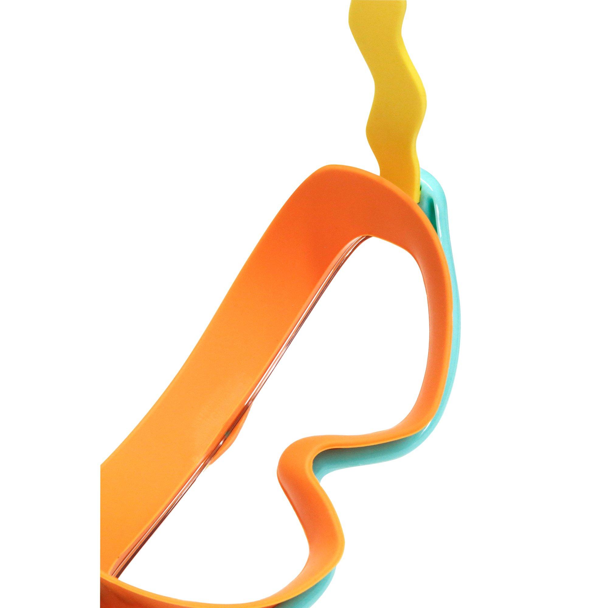 Ornge/Blu/Yelow - Slazenger - Panorama Training Goggles - 5