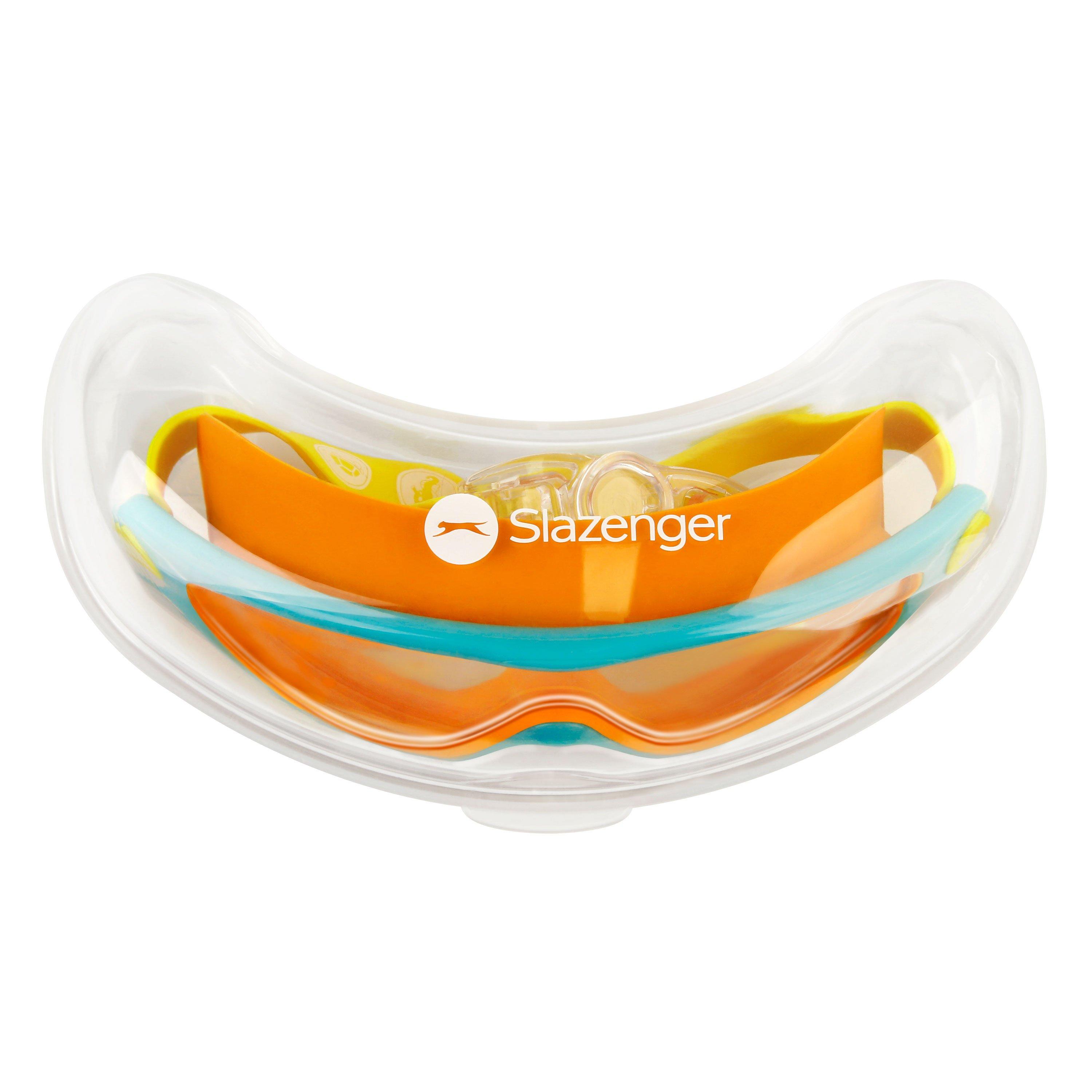 Ornge/Blu/Yelow - Slazenger - Panorama Training Goggles - 6
