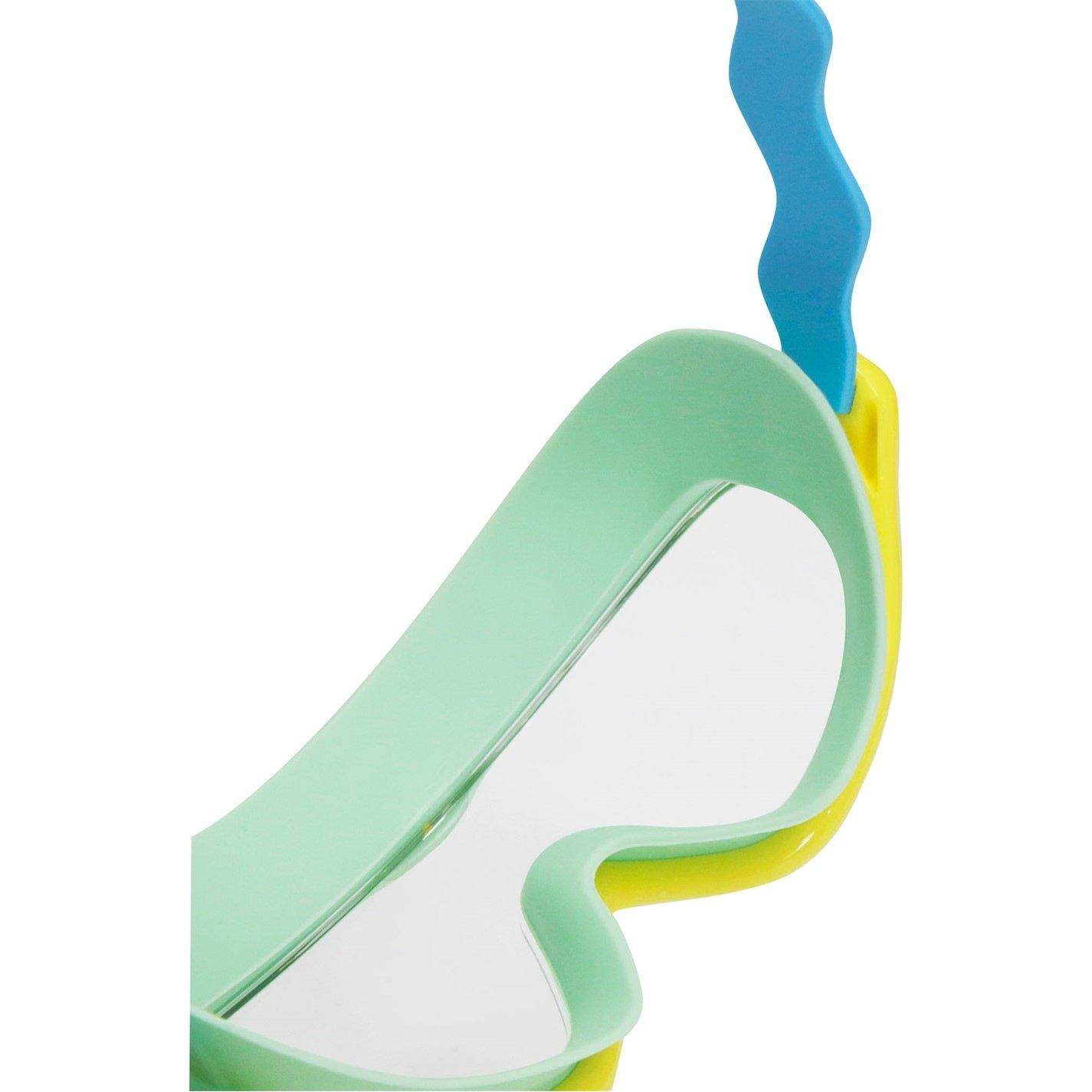 Grn/Yellow/Blue - Slazenger - Panorama Training Goggles - 2