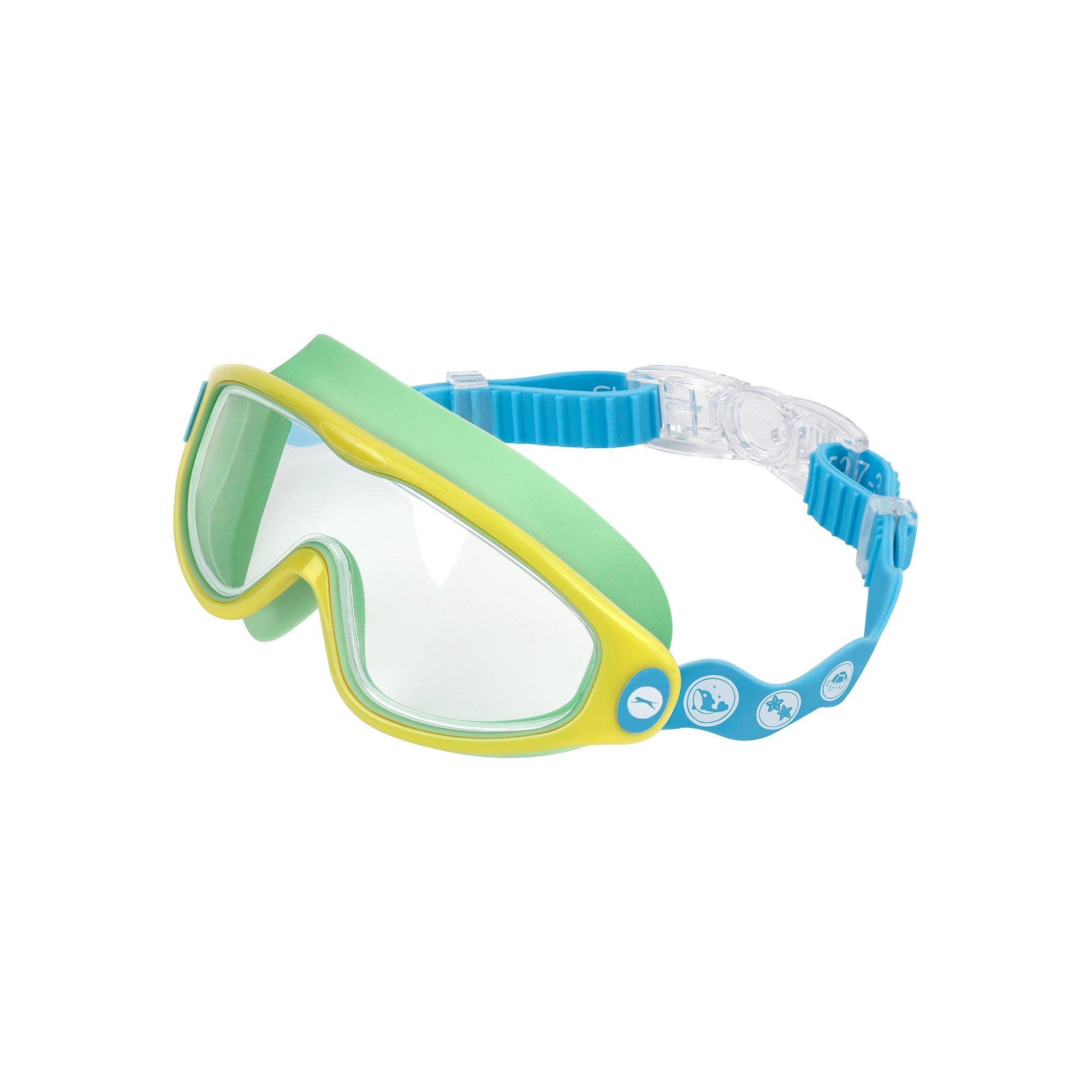 Grn/Yellow/Blue - Slazenger - Panorama Training Goggles - 4