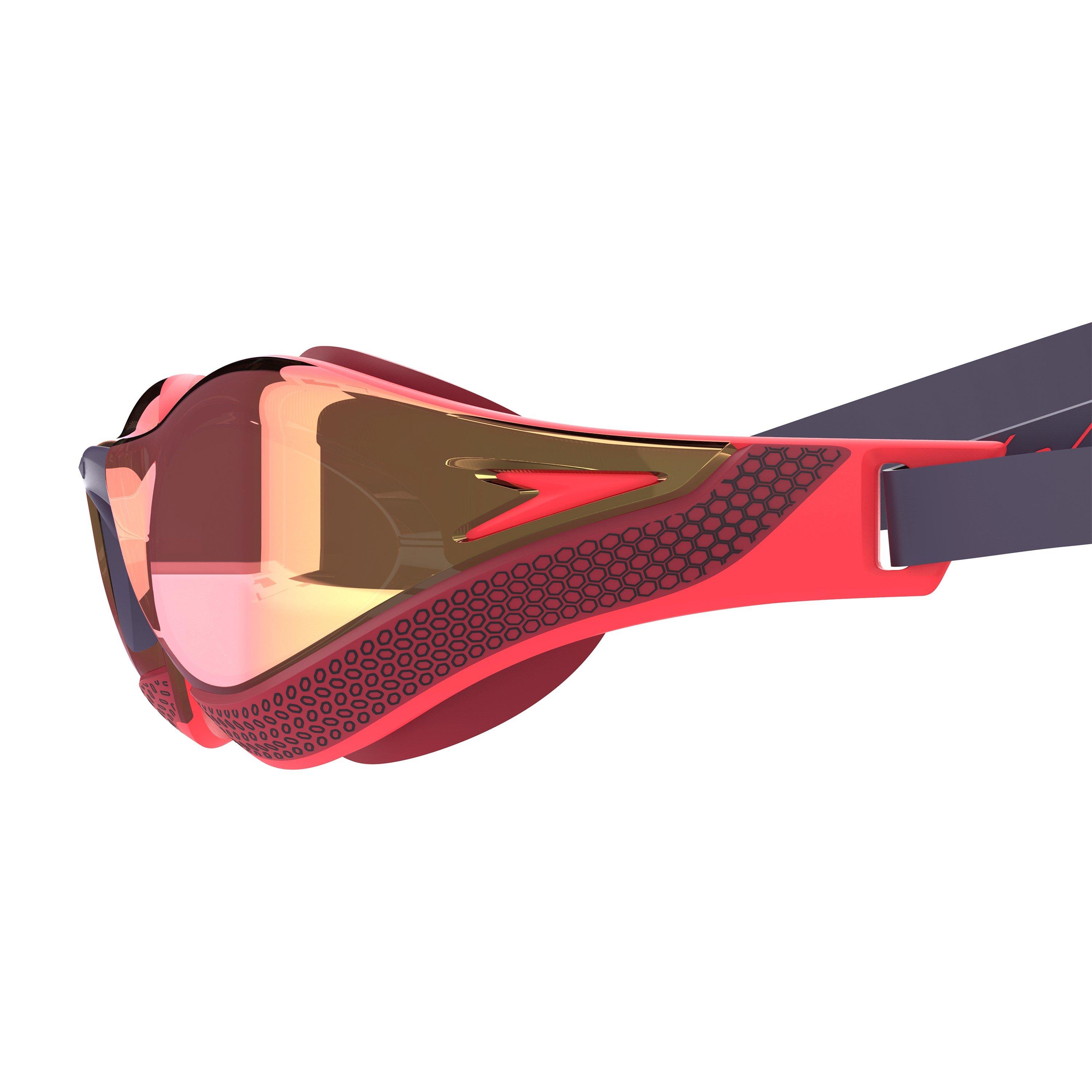 Black - Speedo - Fastskin Pure Focus Mirrored Race Goggles - 3