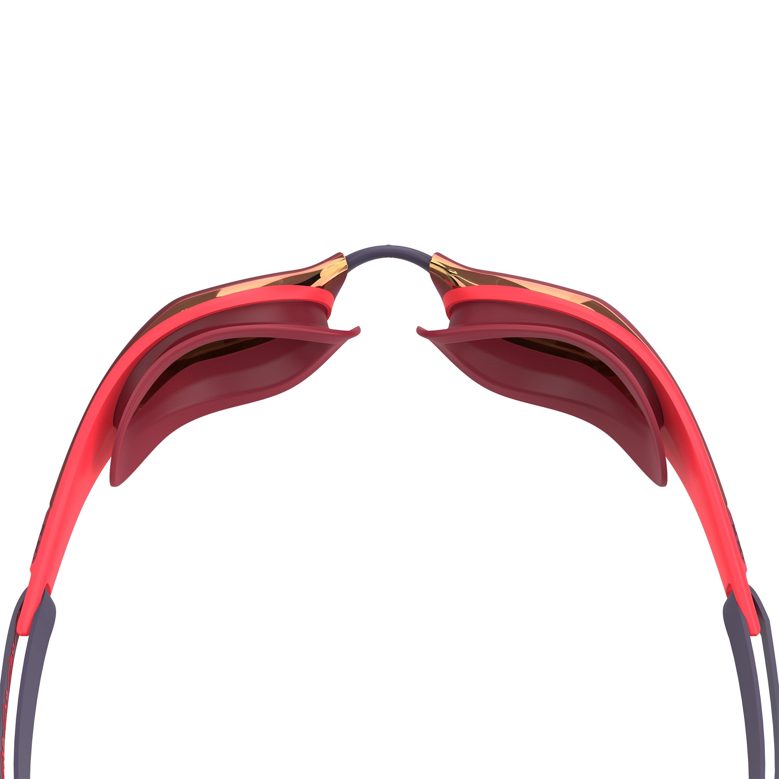 Black - Speedo - Fastskin Pure Focus Mirrored Race Goggles - 4