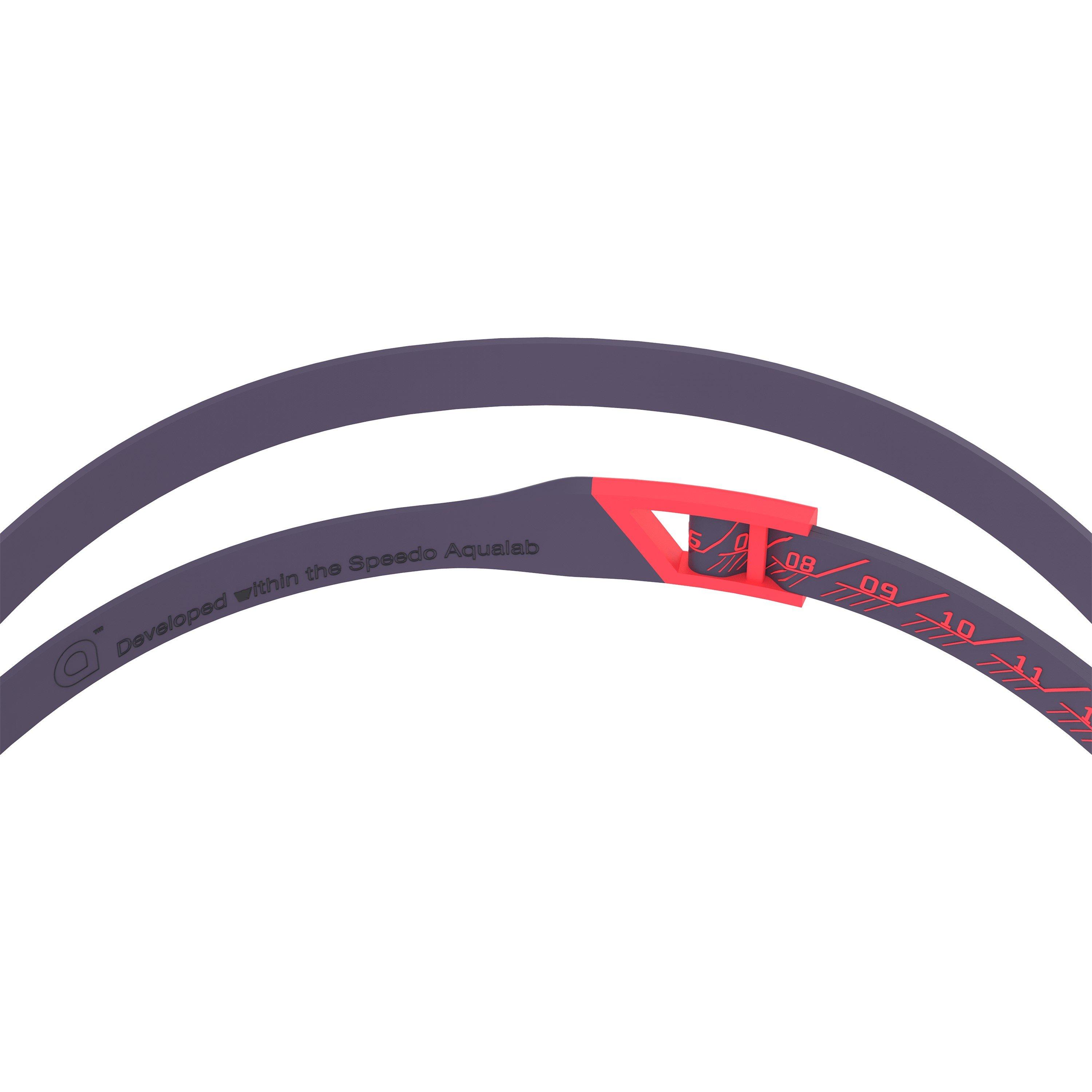 Black - Speedo - Fastskin Pure Focus Mirrored Race Goggles - 5