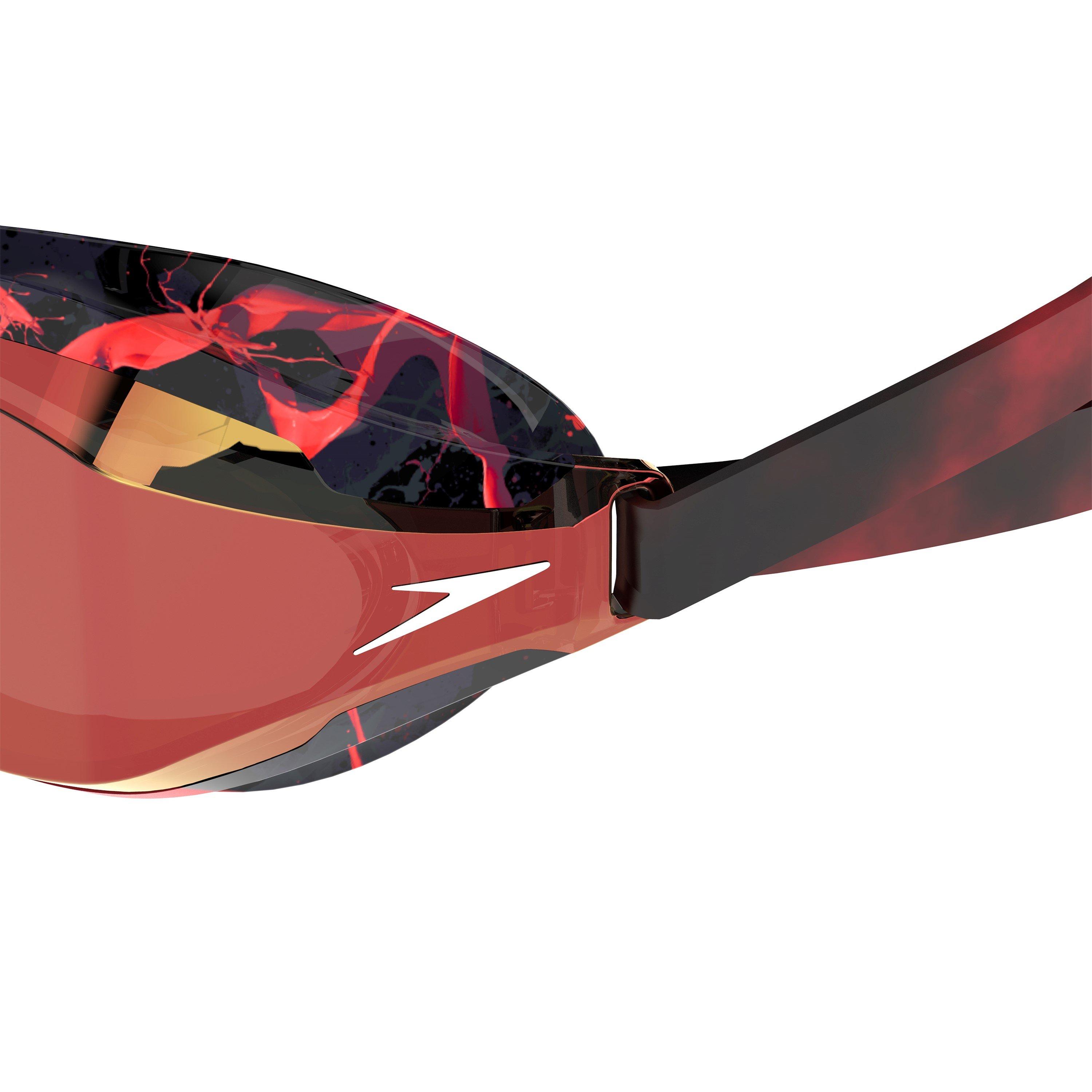 Preto - Speedo - Fastskin Speed Socket 2.0 Mirrored Limited Edition Race Goggles - 6