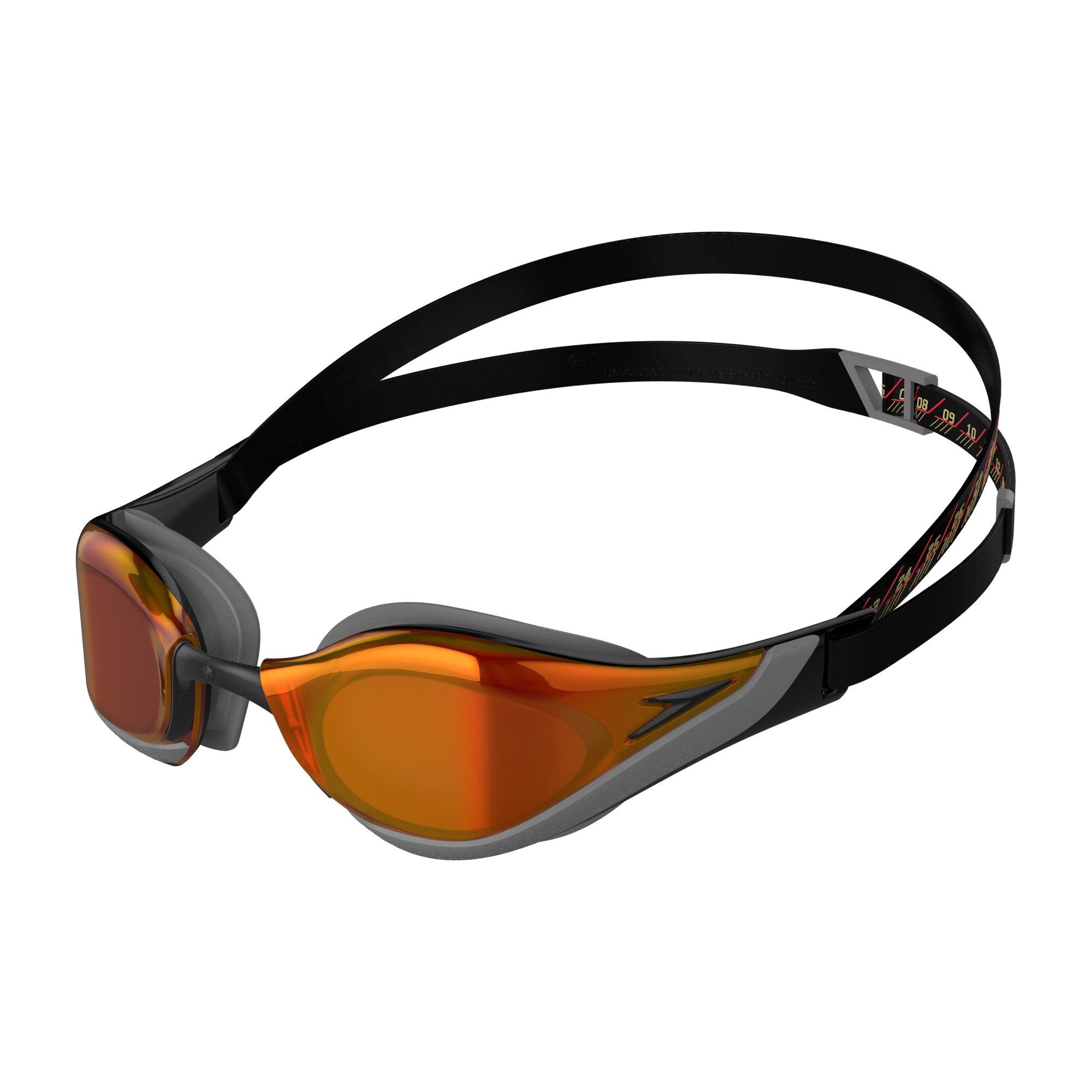 Black/Grey/Gold - Speedo - Fastskin Pure Focus Mirror - 1