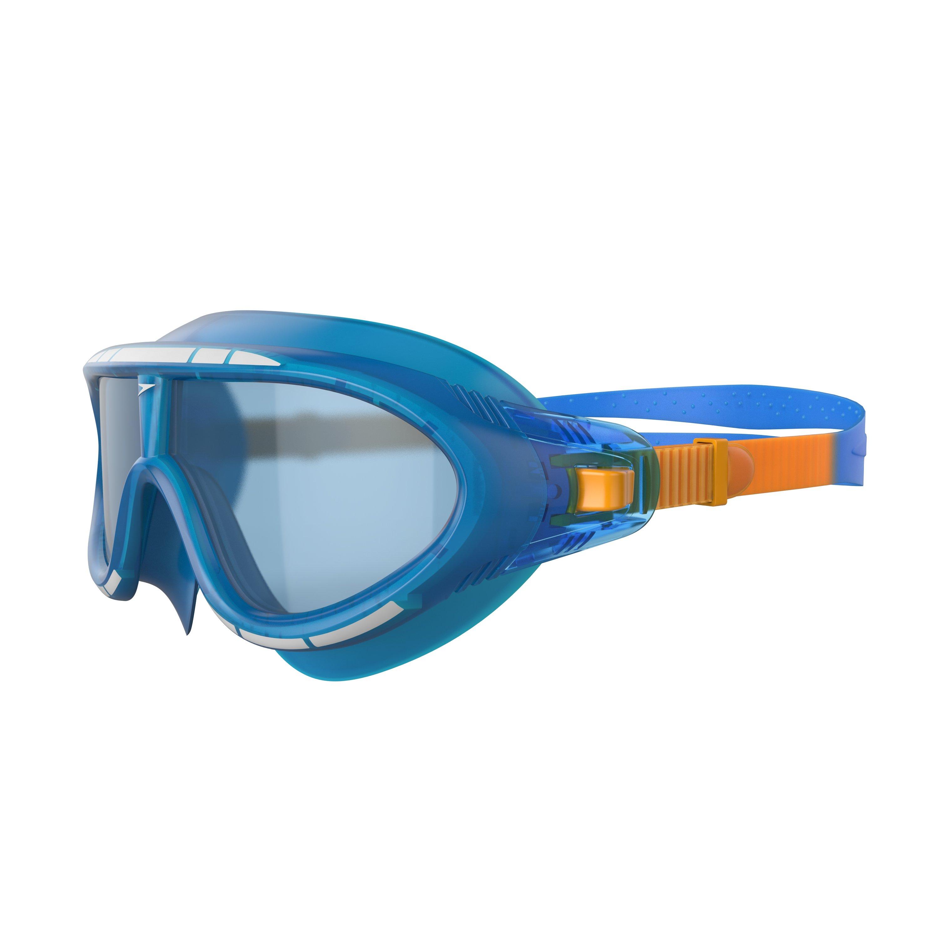 Azul/Naranja/Transparente - Speedo - Bio-fuse Rift Junior - 5