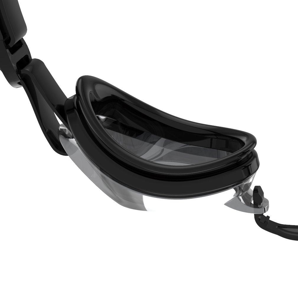 Schwarz/Weiß - Speedo - Jet Mirror Swimming Goggles - 6