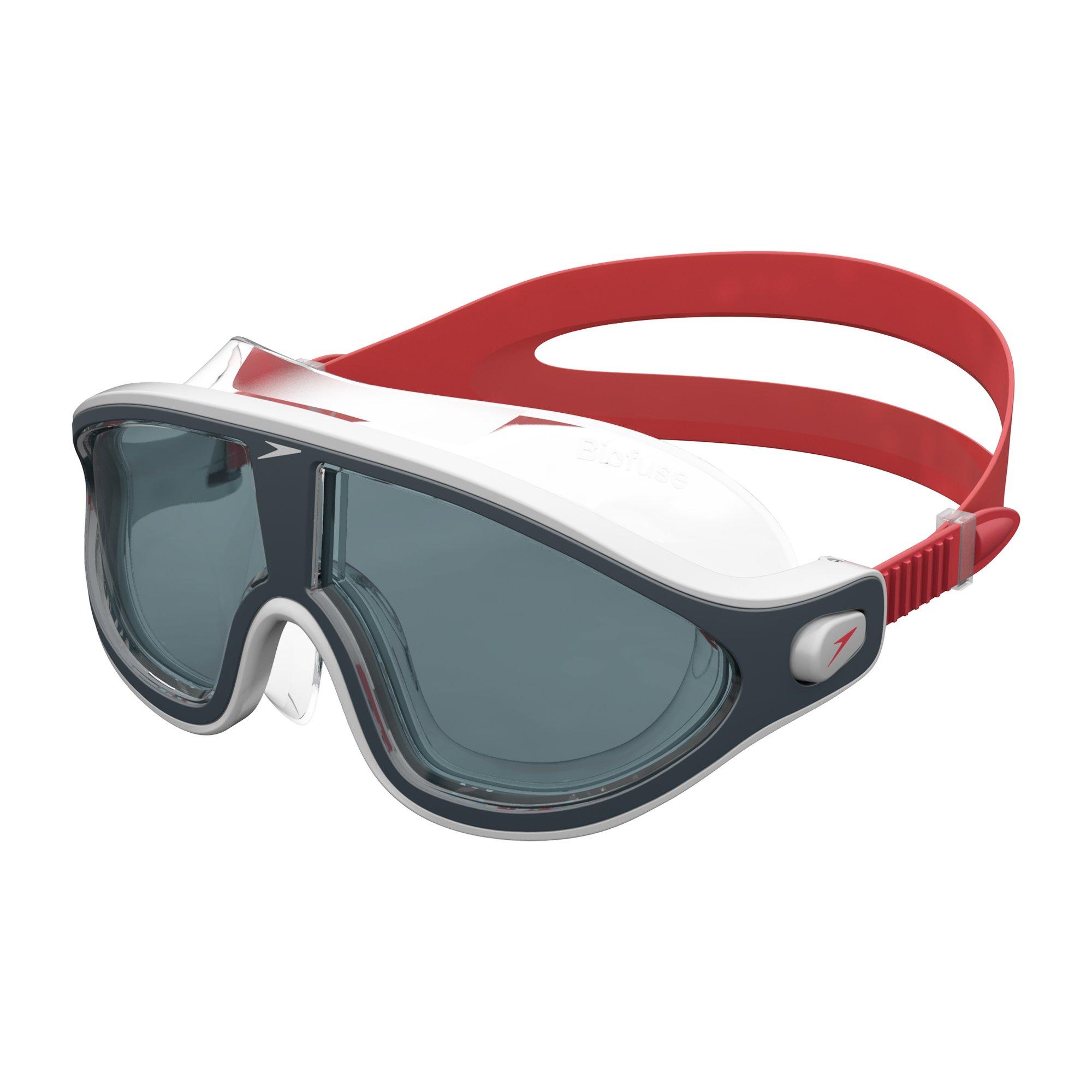 Rød/Grå - Speedo - Biofuse Rift Mask Goggles - 2