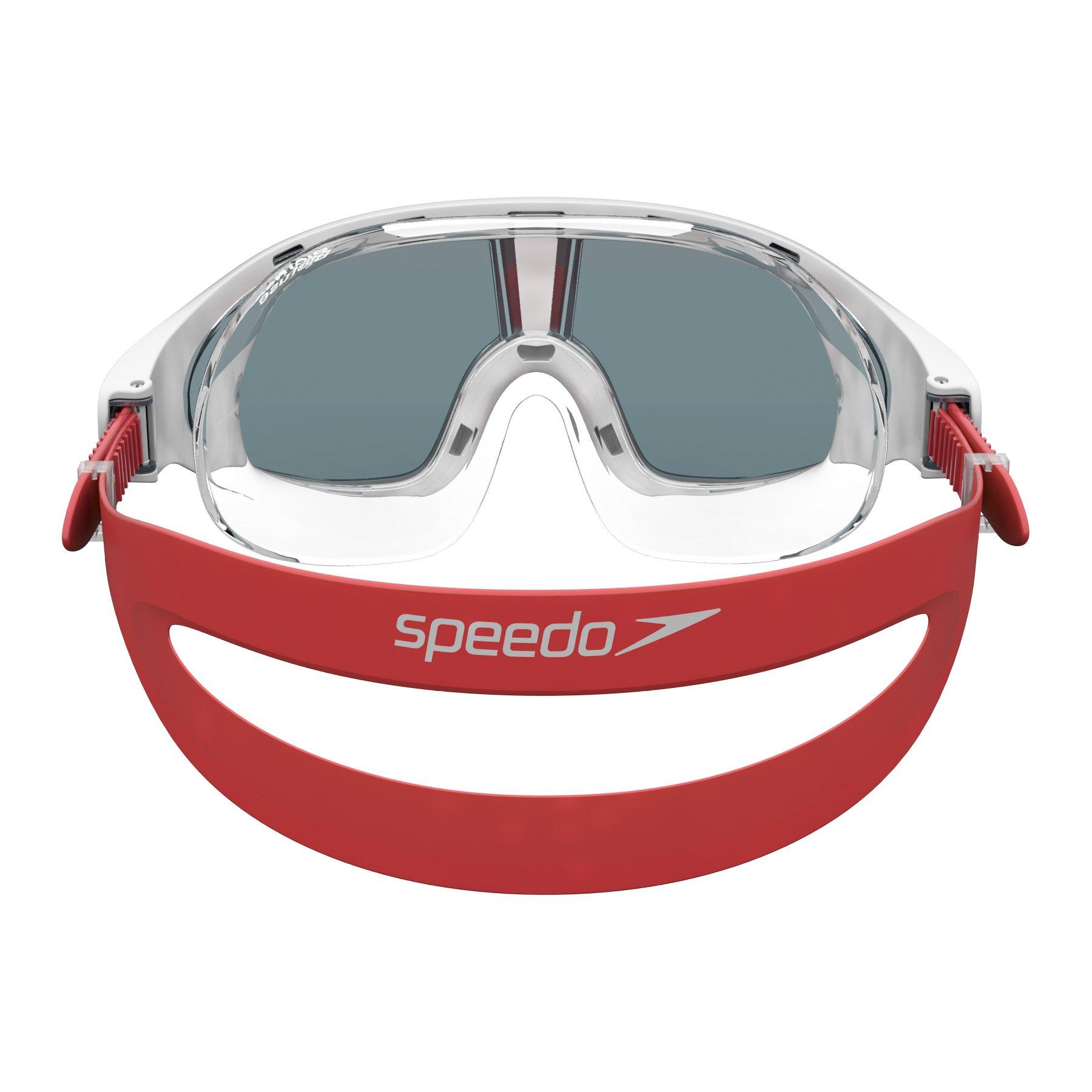 Rød/Grå - Speedo - Biofuse Rift Mask Goggles - 3