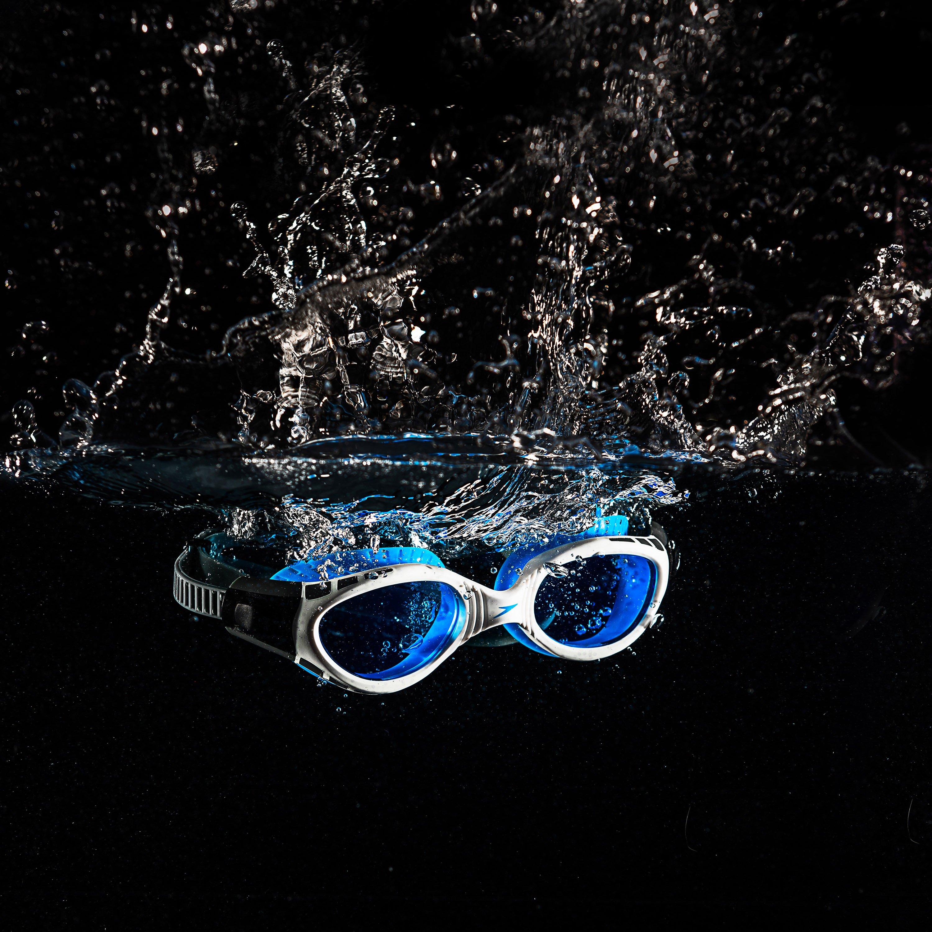 Clear/Blue - Speedo - Futura Biofuse Flexiseal Goggles - 6