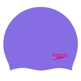 Speedo Plain Moulded Juniors Silicone Swimming Cap