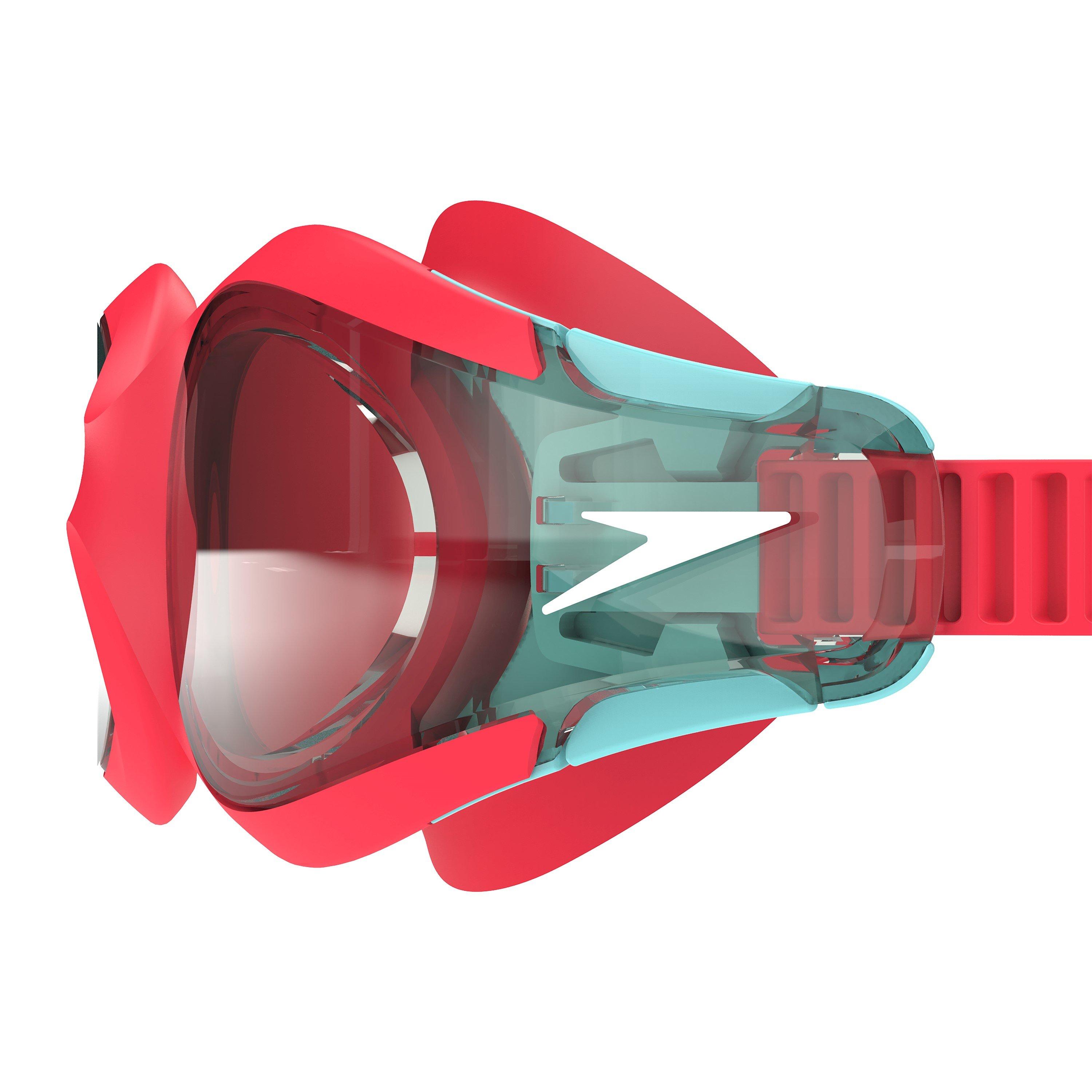 Pink/Blue - Speedo - Kids Training Goggles - 3