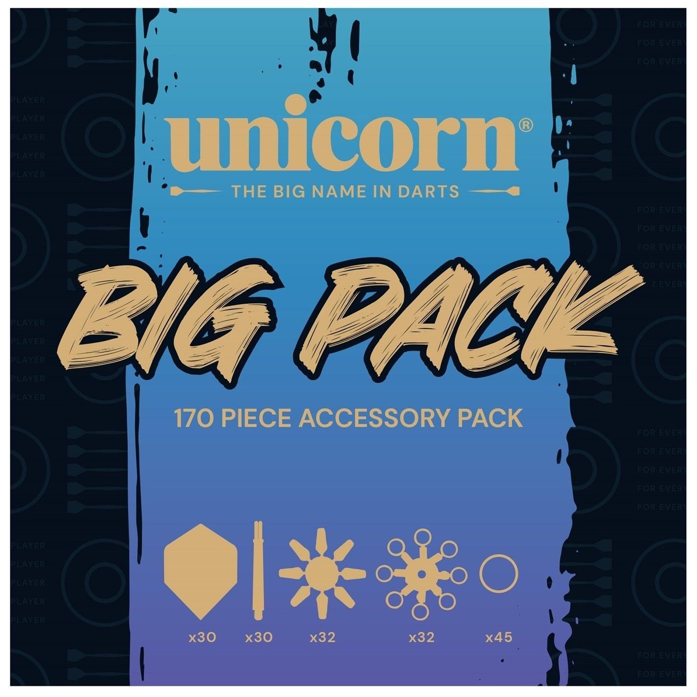Multi - Unicorn Darts - 170-Piece Darts Accessory Value Pack - 2
