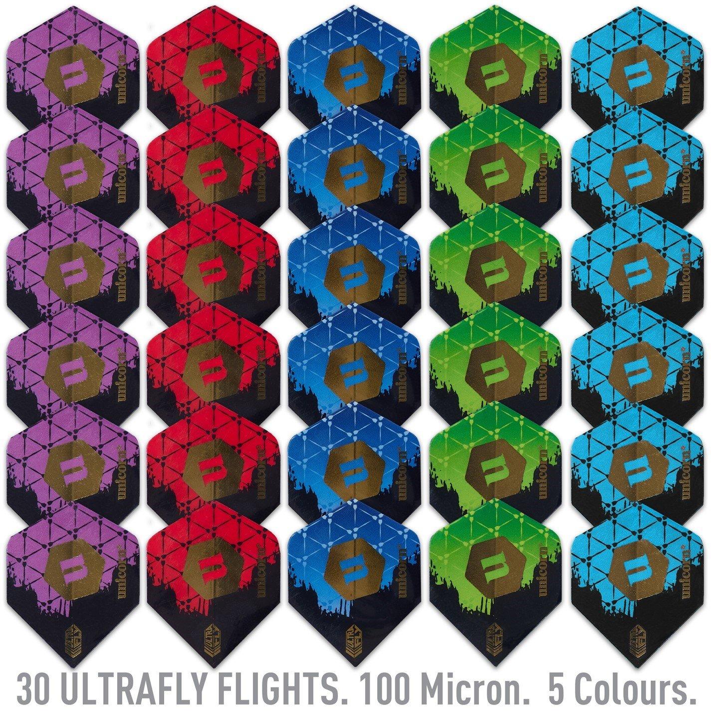 Multi - Unicorn Darts - 170-Piece Darts Accessory Value Pack - 3