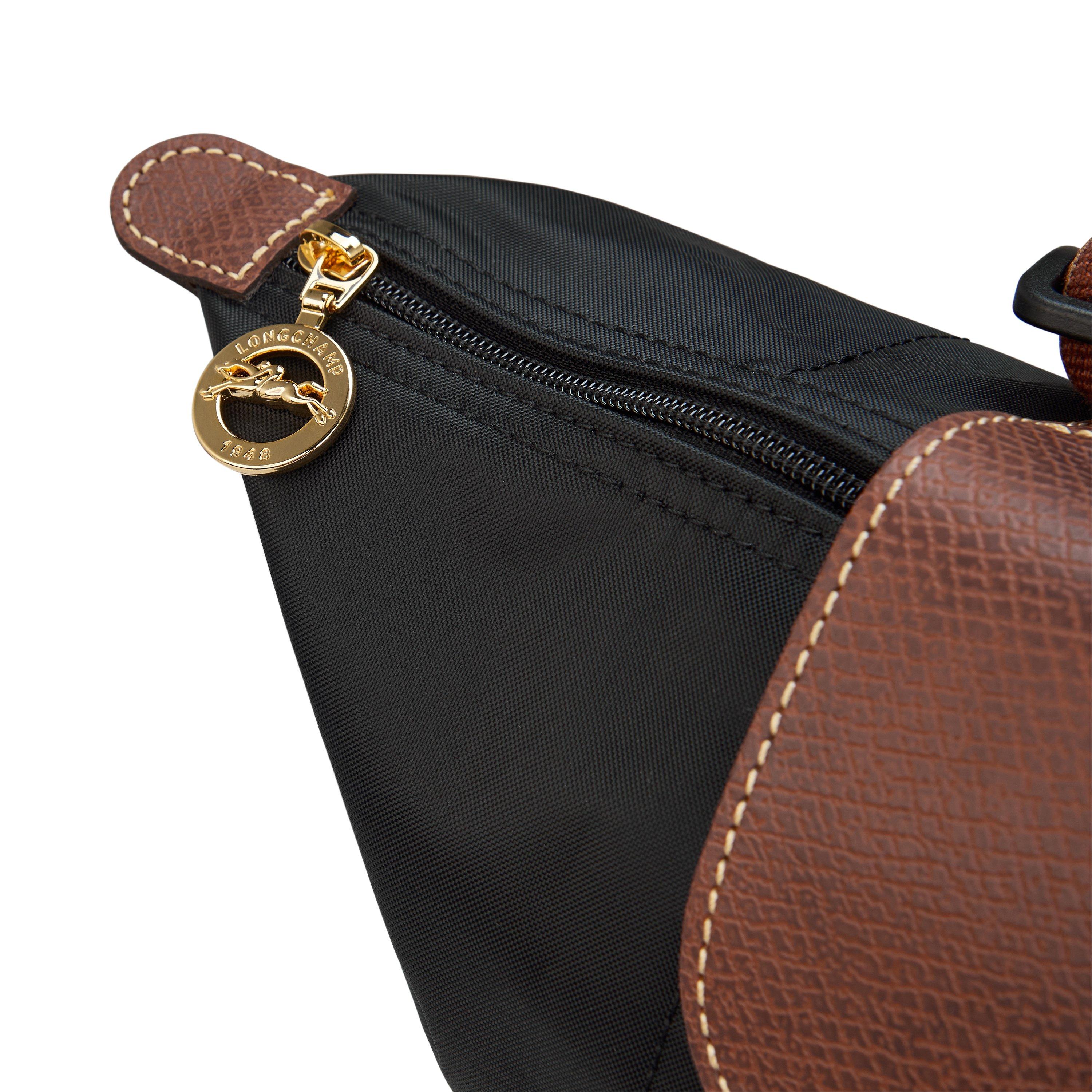 Noir - Longchamp - Women's Logo Le Pliage Original Backpack - 3