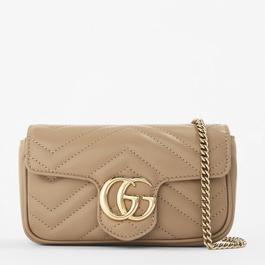 Gucci Logo Hardware Quilted Leather Mini Shoulder Bag