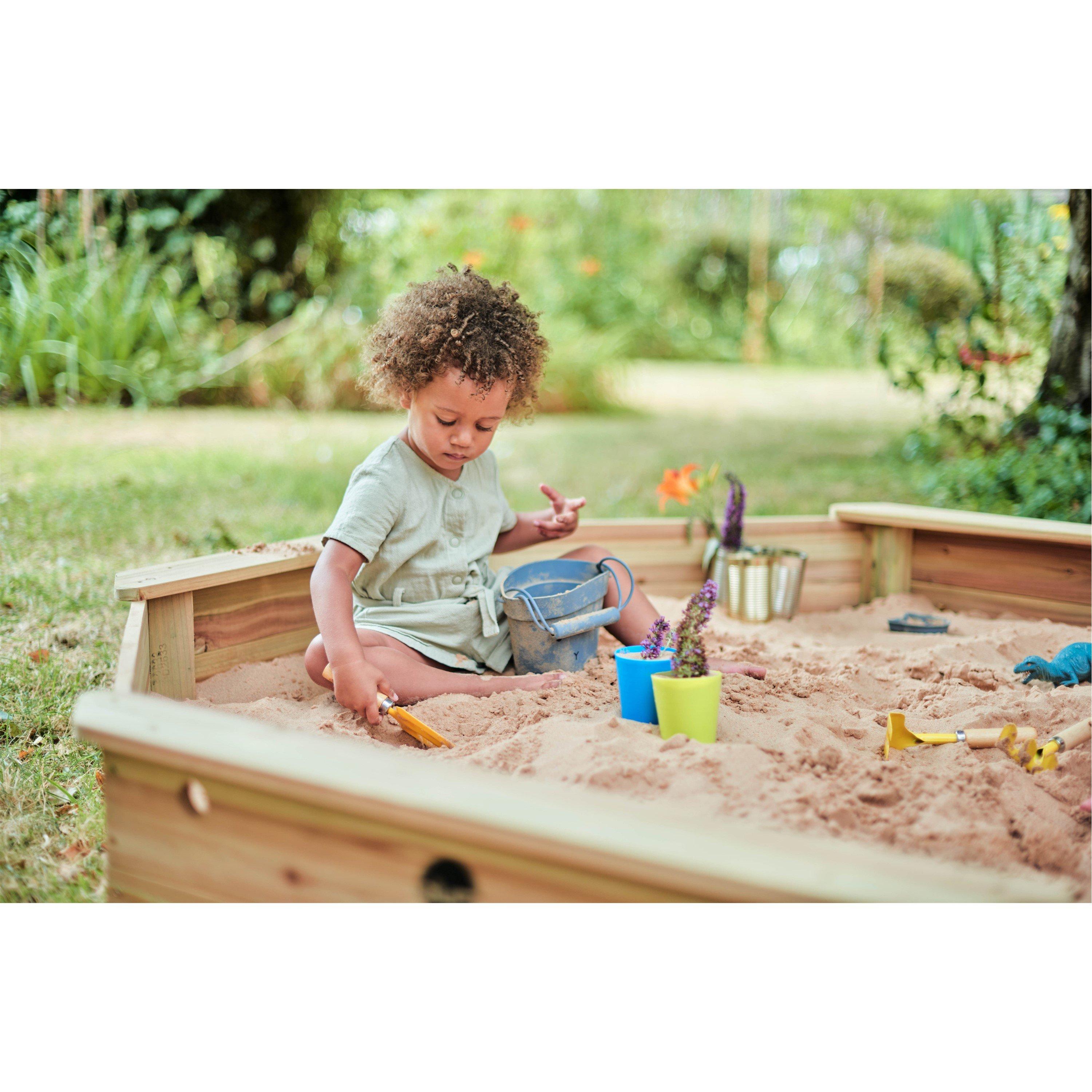 Natural - Plum Play - Plum Giant Wooden Sand Pit - 5