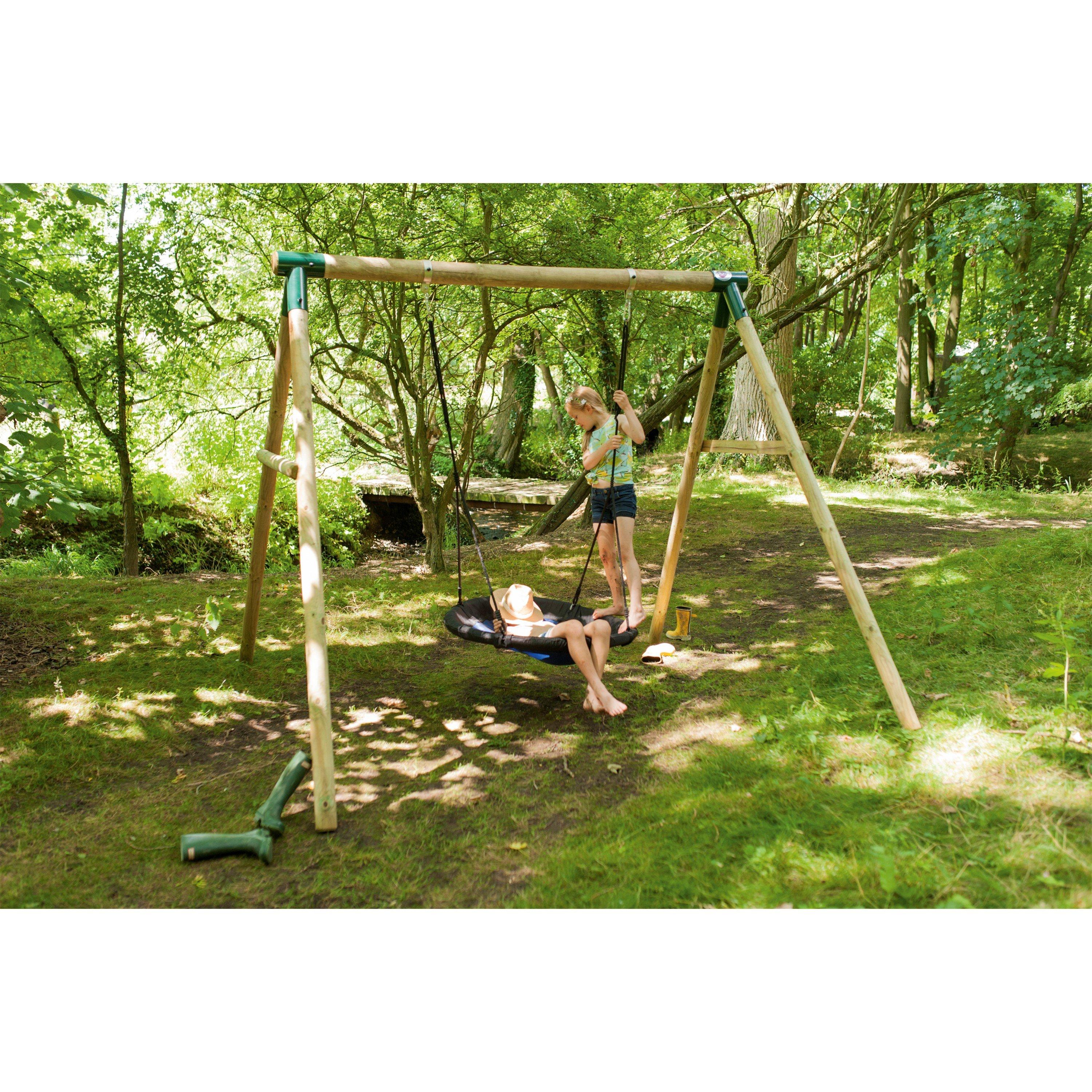 Natural - Plum Play - Plum Spider Monkey Wooden Swing Set - 2