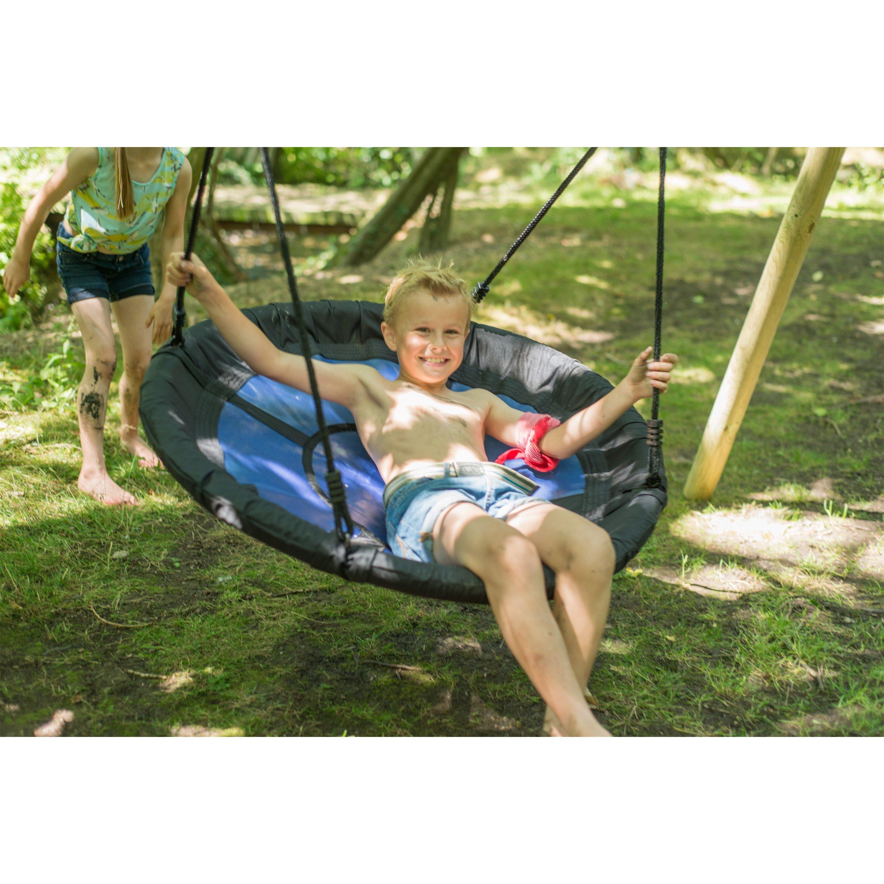 Natural - Plum Play - Plum Spider Monkey Wooden Swing Set - 5