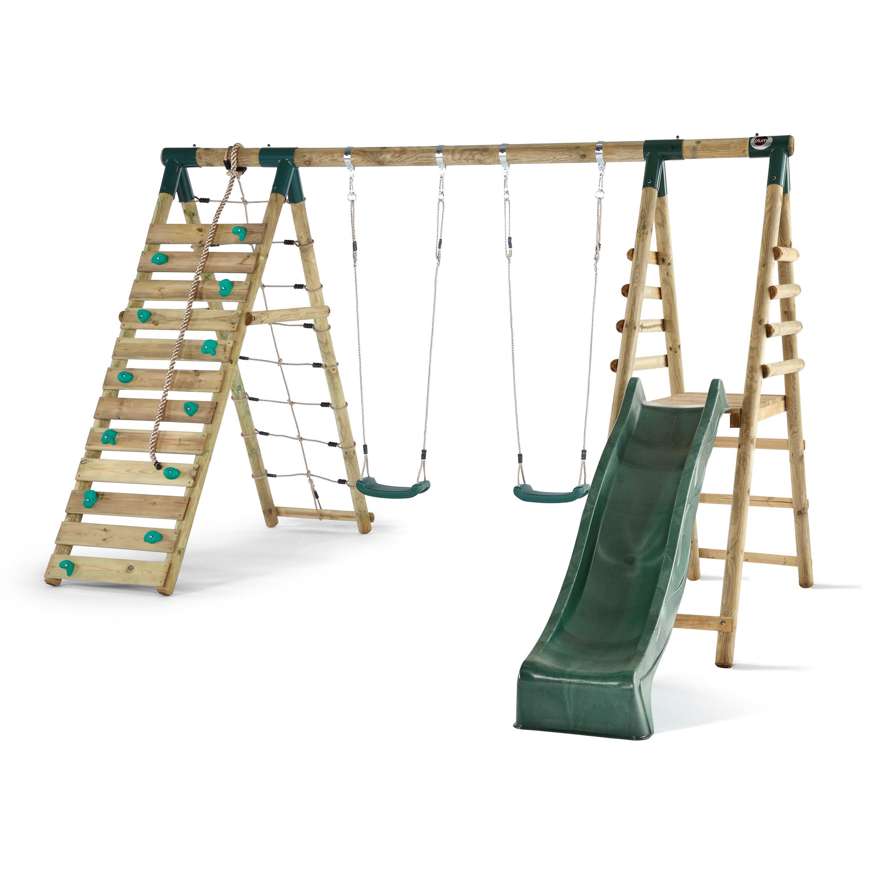 Natural - Plum Play - Plum Woolly Monkey II Swing Set - 1