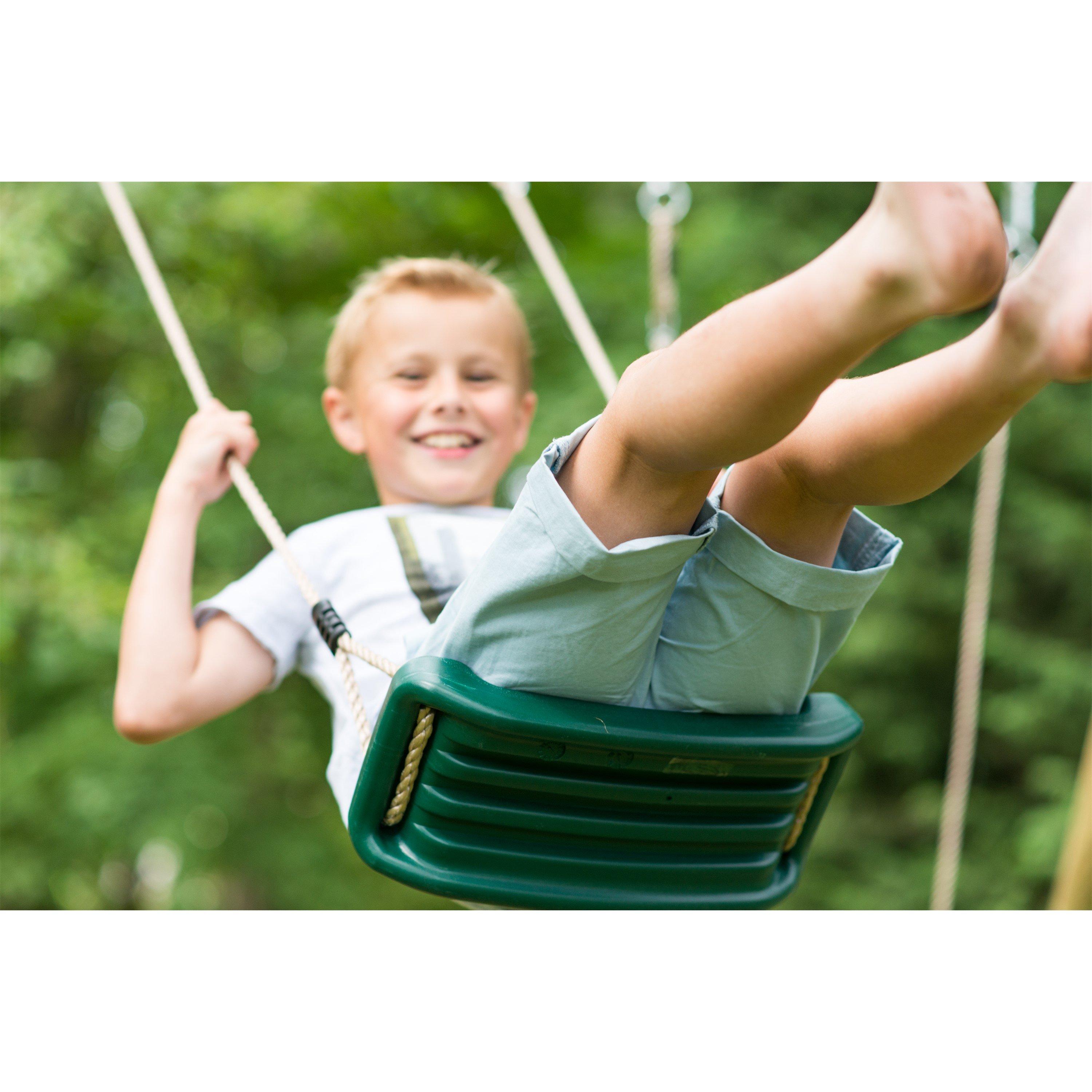 Natural - Plum Play - Plum Woolly Monkey II Swing Set - 2