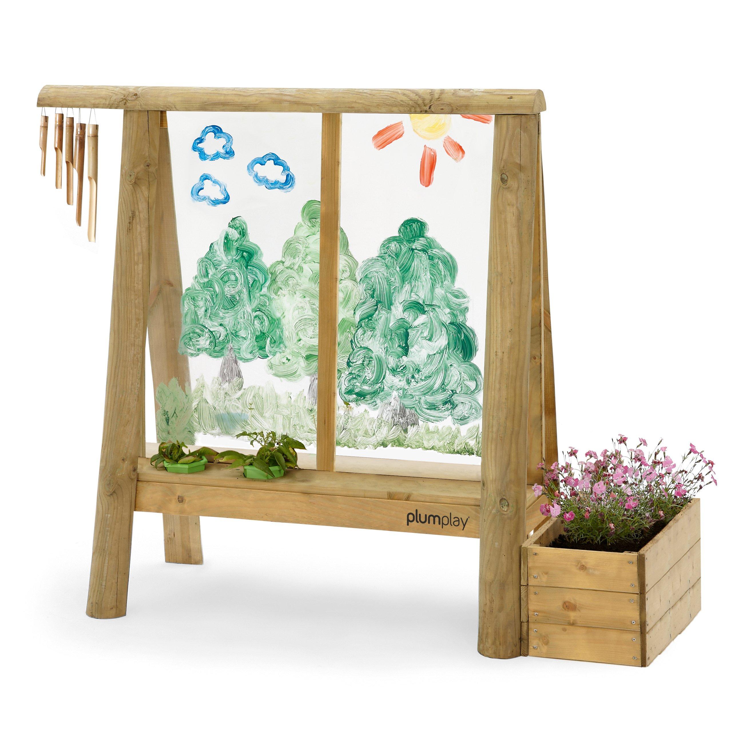 Natural - Plum Play - Plum Discovery Create and Paint Easel - 1