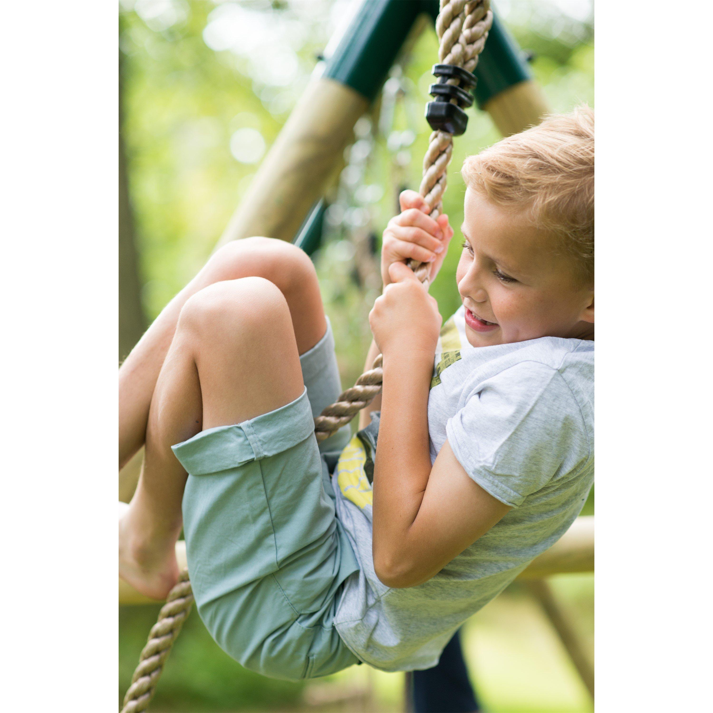 Natural - Plum Play - Plum Gibbon Wooden Swing Set - 3