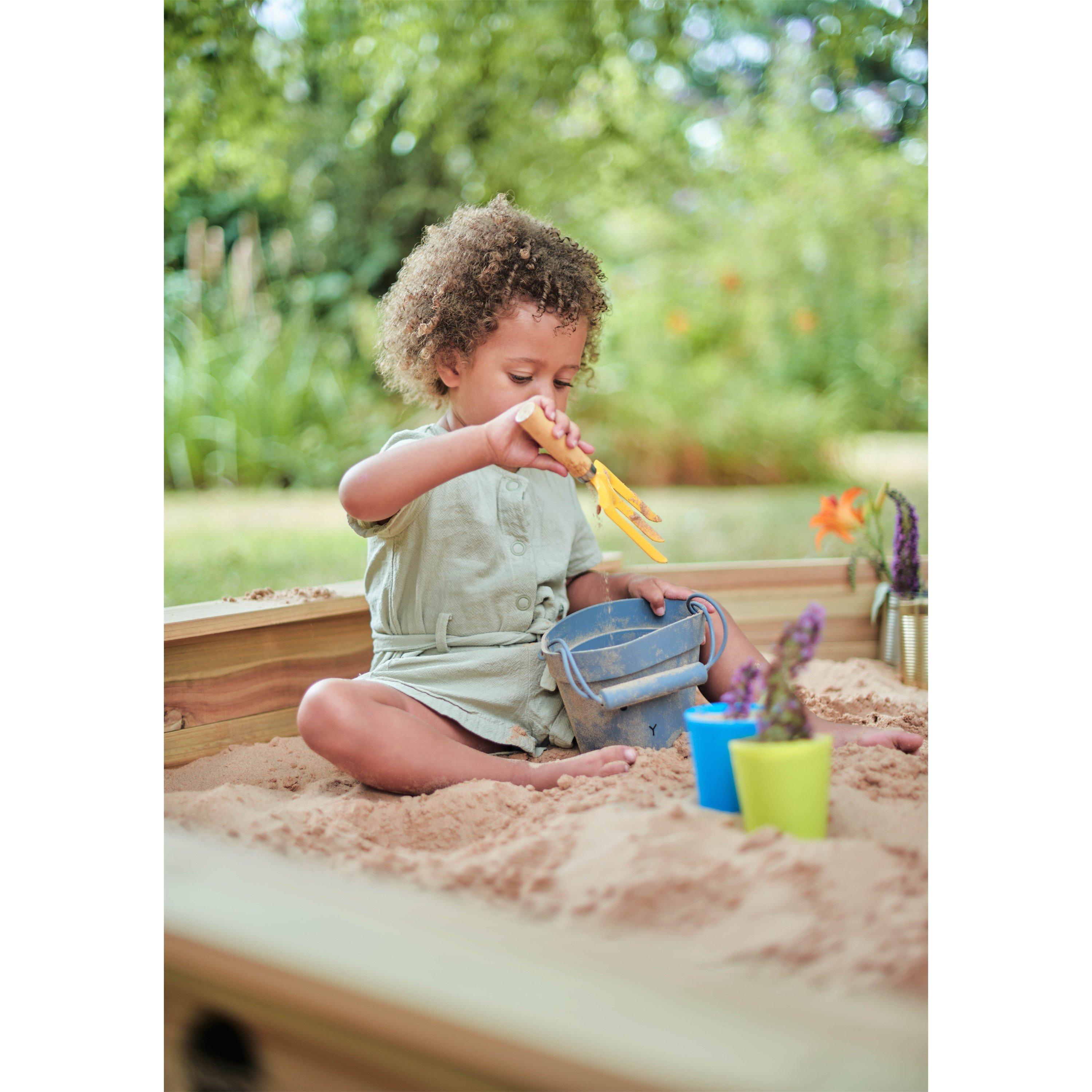 Natural - Plum Play - Plum Treasure Beach Wooden Sand Pit - 4