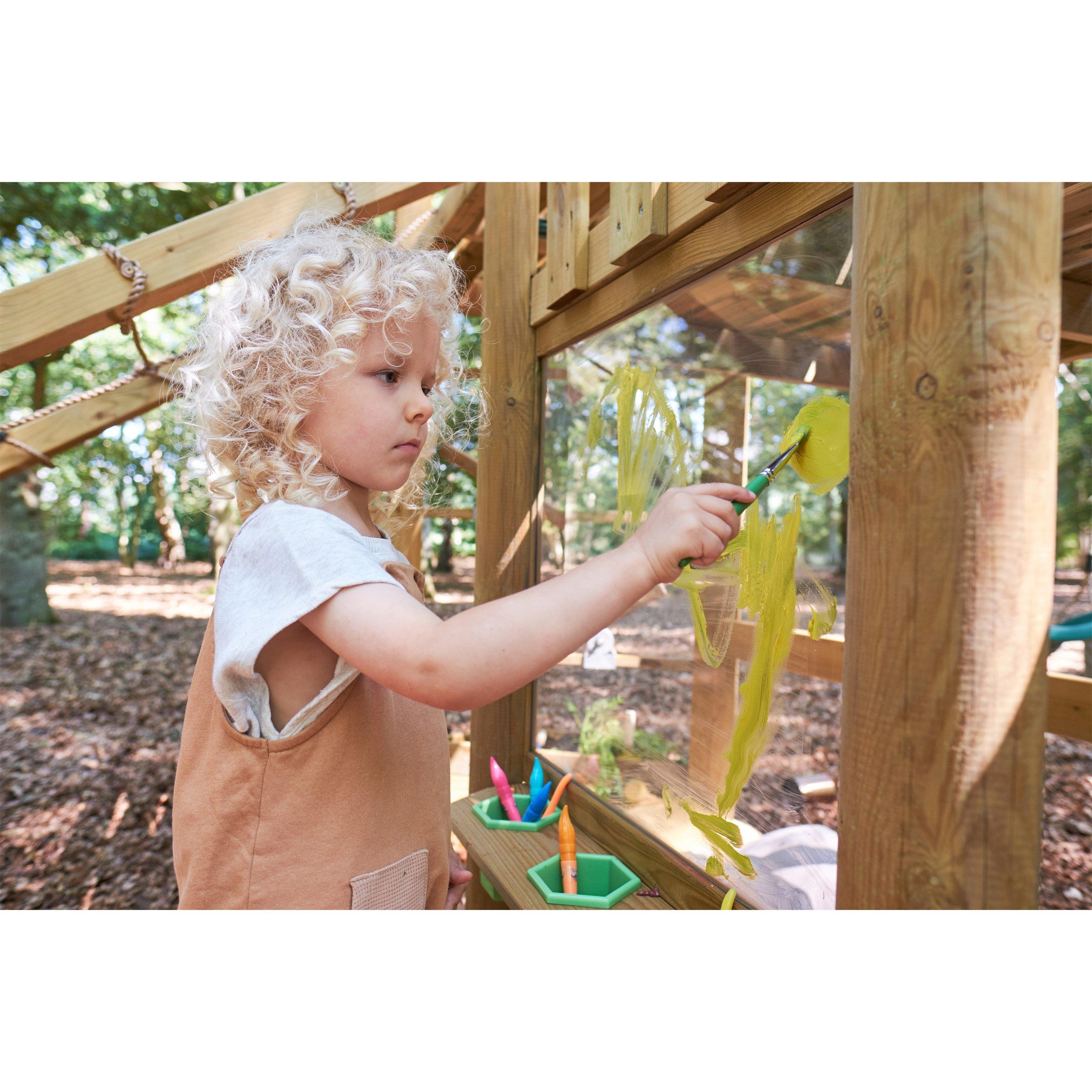 Natural - Plum Play - Plum Discovery Adventure Playcentre with Swing Arm - 11