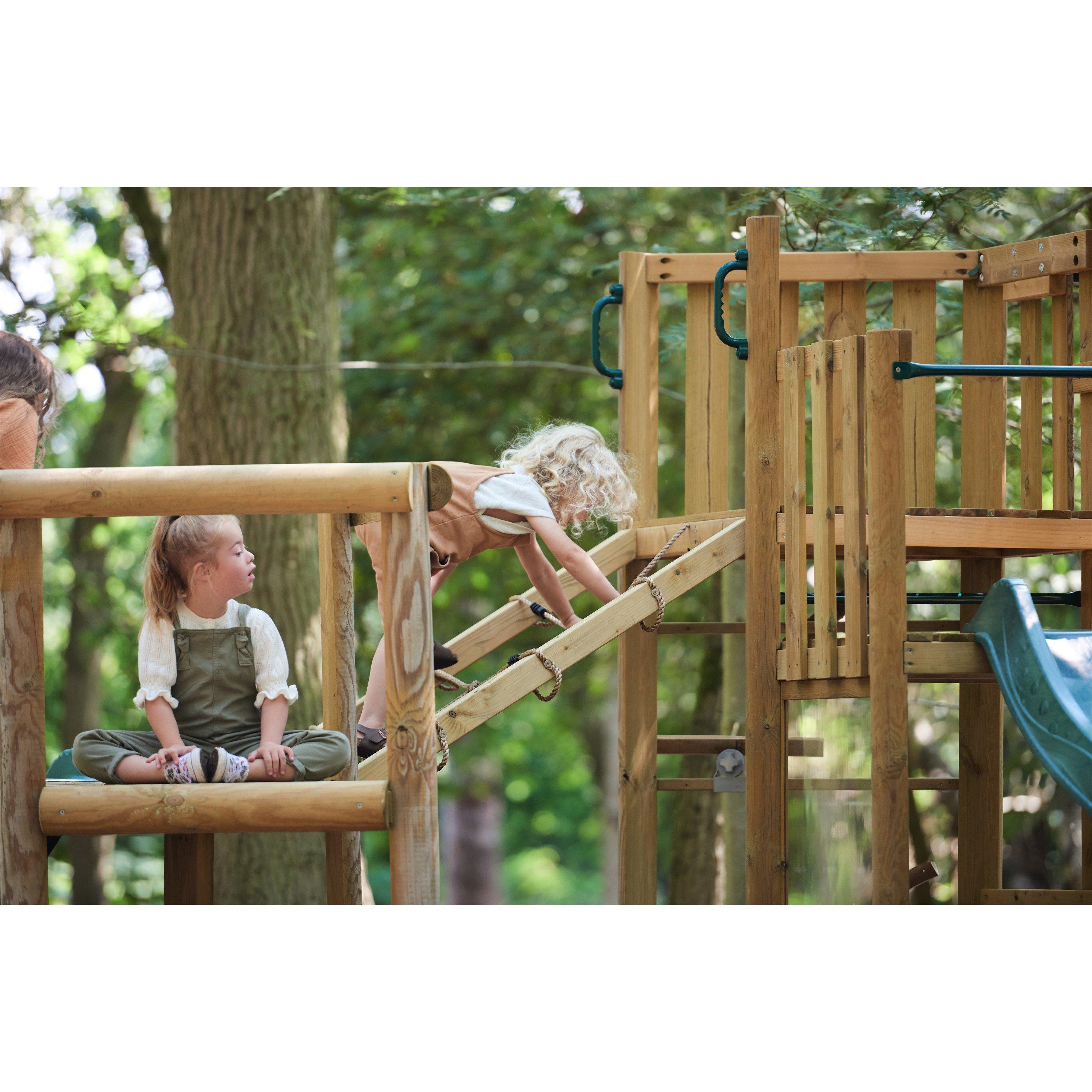 Natural - Plum Play - Plum Discovery Adventure Playcentre with Swing Arm - 6