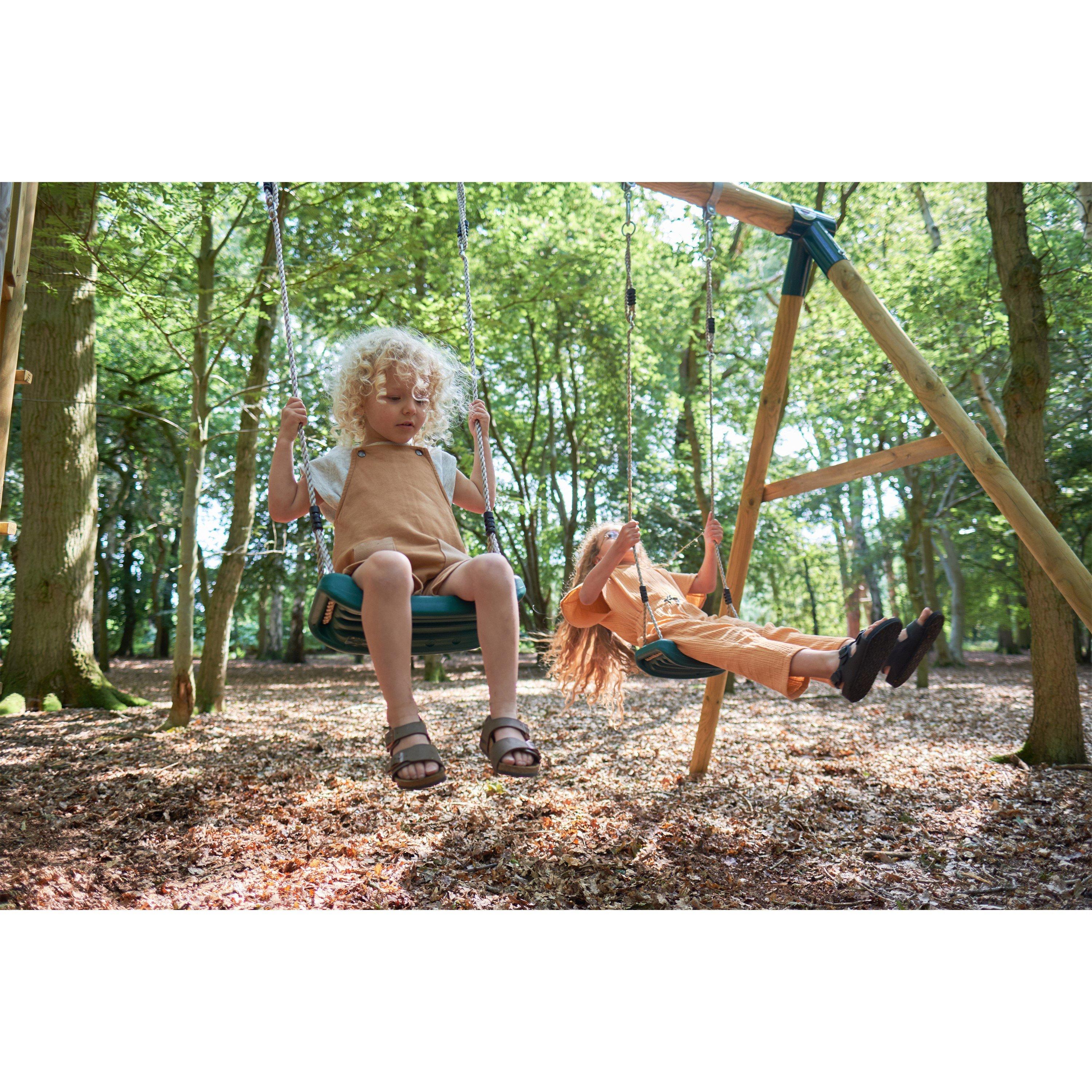 Natural - Plum Play - Plum Discovery Adventure Playcentre with Swing Arm - 8