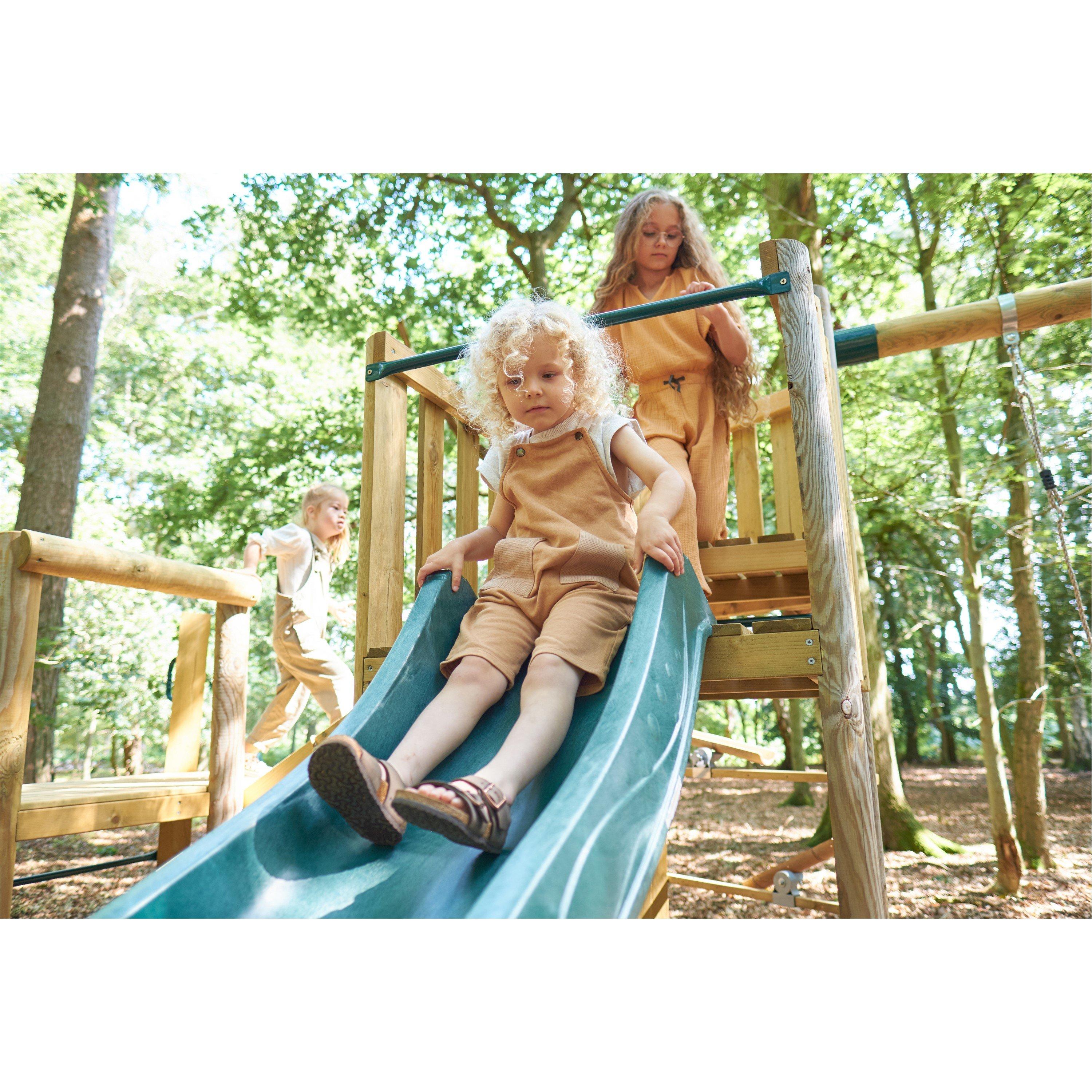 Natural - Plum Play - Plum Discovery Adventure Playcentre with Swing Arm - 10