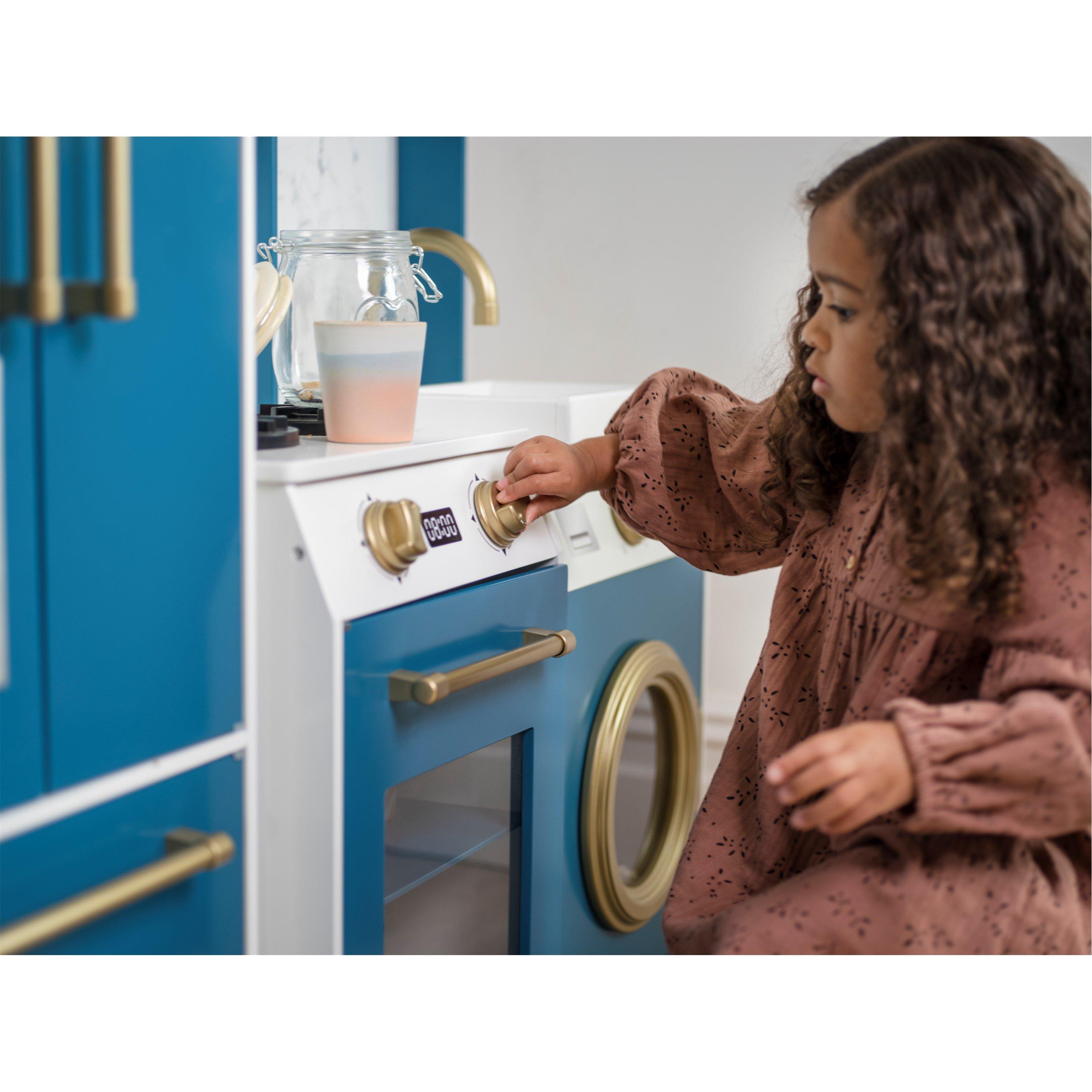 Blue - Plum Play - Plum Bakehouse Traditional Wooden Kitchen with Fri - 10