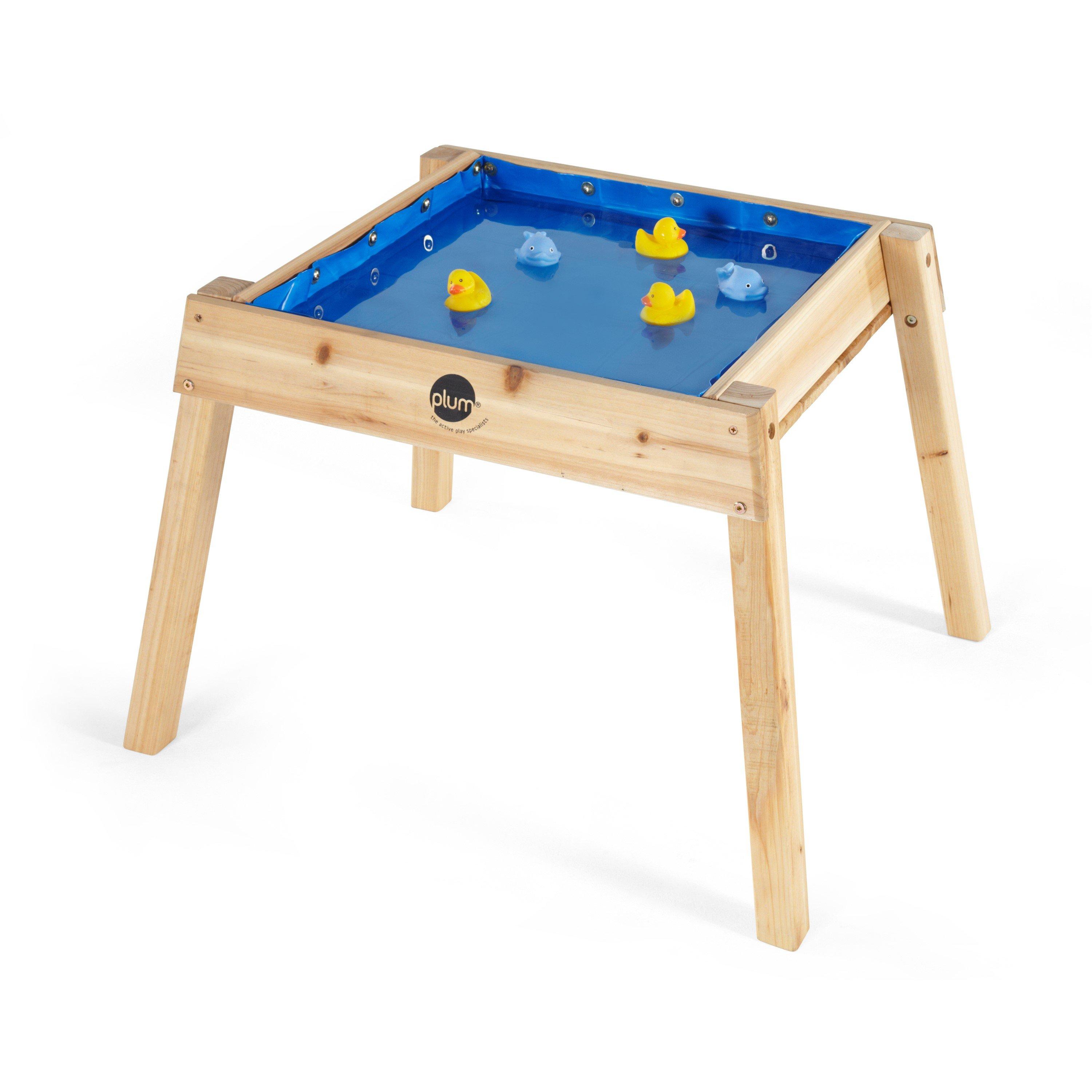 Natural - Plum Play - Plum Build & Splash Wooden Sand & Water Table - 2