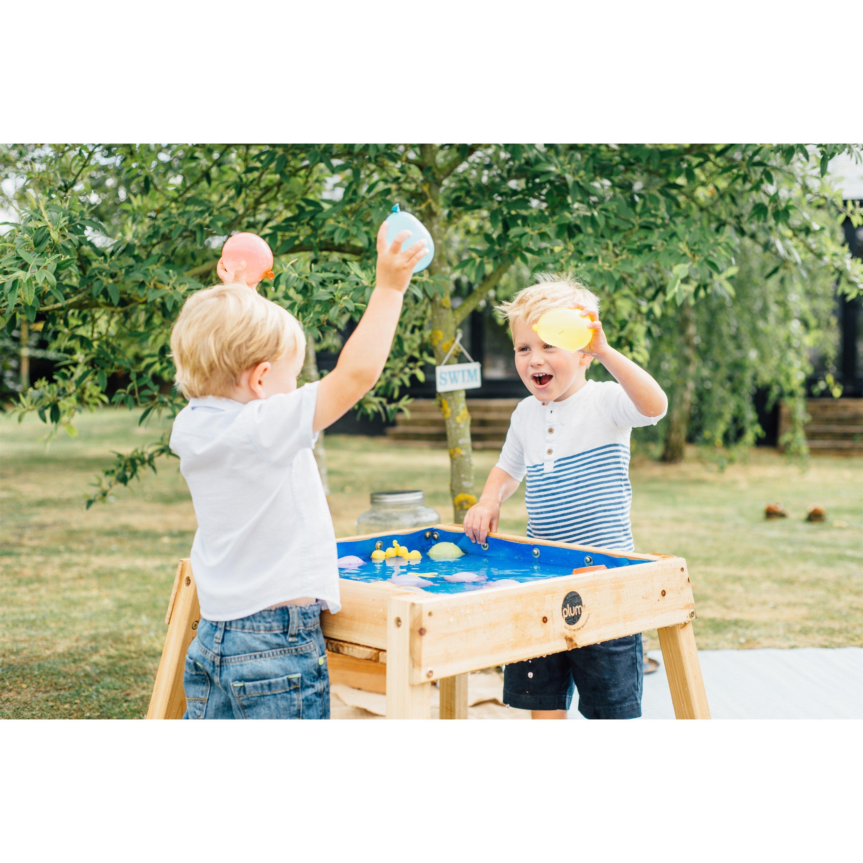 Natural - Plum Play - Plum Build & Splash Wooden Sand & Water Table - 4